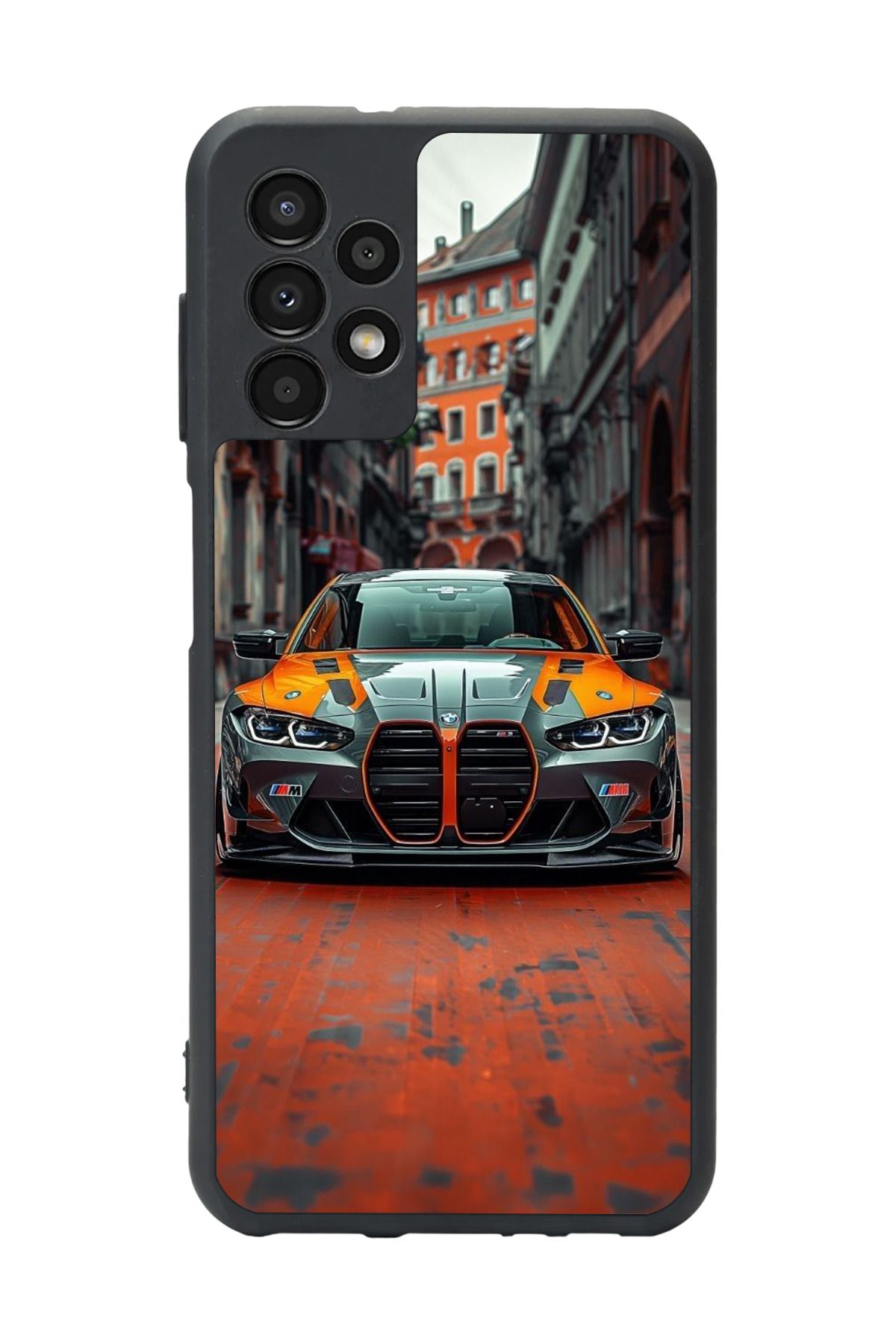 BGAKSESUAR Samsung Galaxy A72 Uyumlu Mat Siyah Kılıf – Yumuşak Silikon, Koruyucu, Şok Emici Kapak
