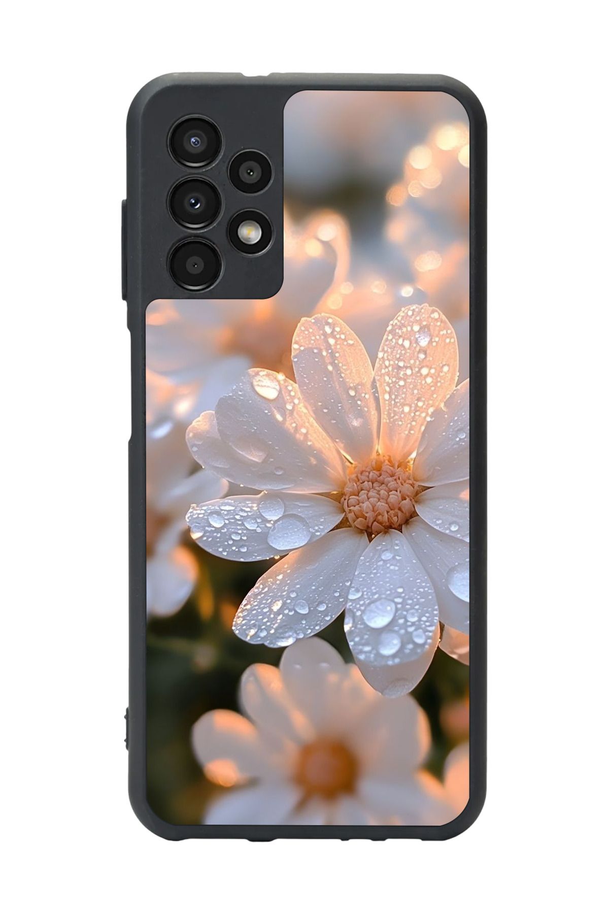 BGAKSESUAR Samsung Galaxy A72 Uyumlu Mat Siyah Kılıf – Yumuşak Silikon, Koruyucu, Şok Emici Kapak
