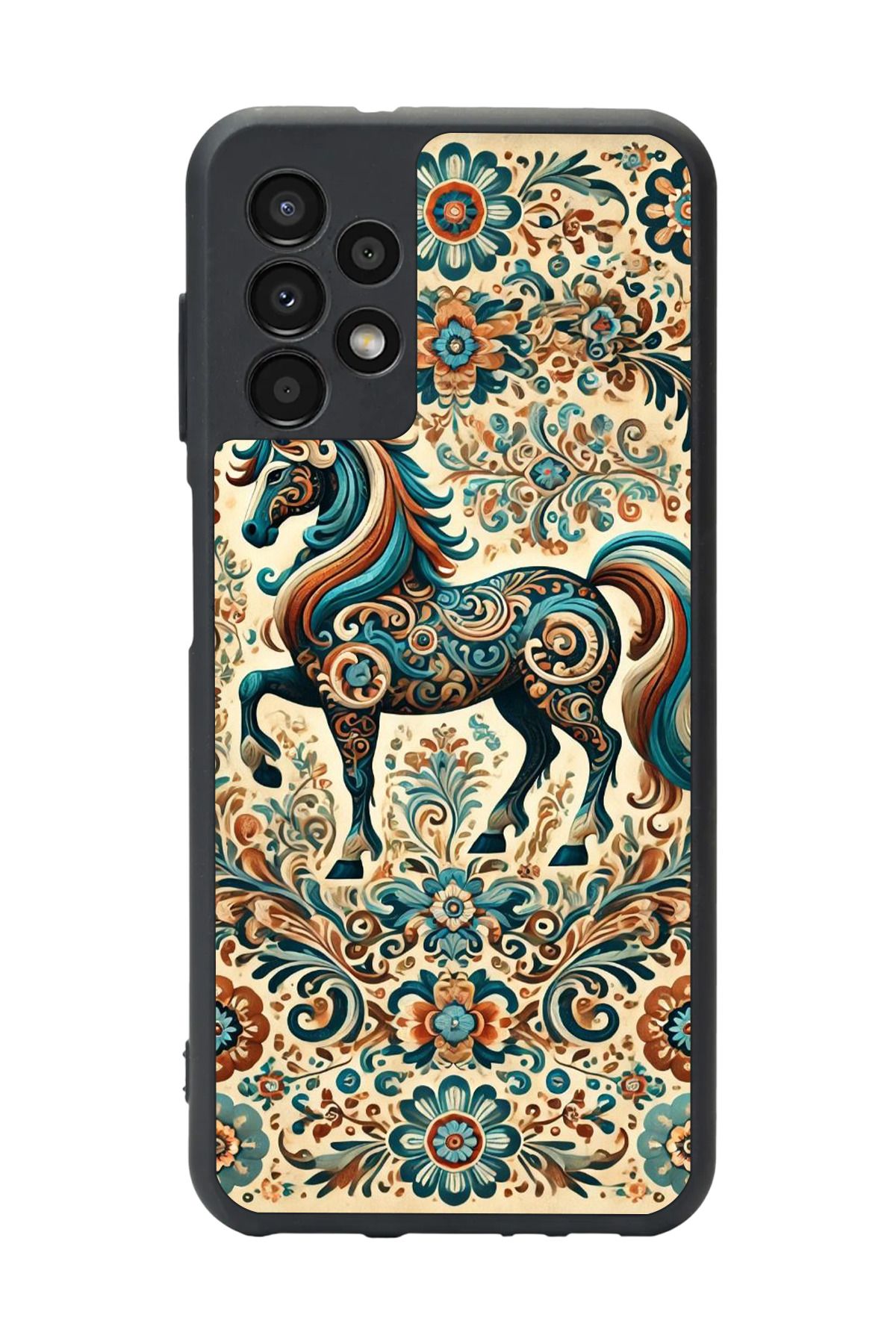 BGAKSESUAR Samsung Galaxy A72 Uyumlu Mat Siyah Kılıf – Yumuşak Silikon, Koruyucu, Şok Emici Kapak