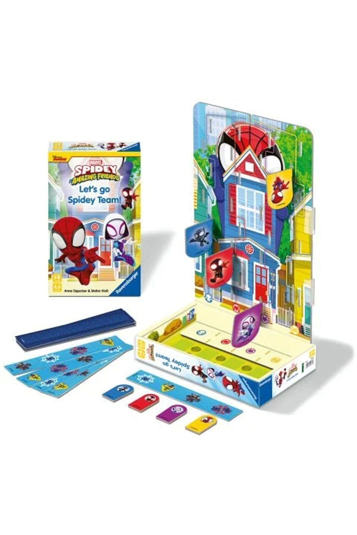RAVENSBURGER 248728 Ravensburger - Spidey Takımı - Seyahat Boy Kutu Oyunu