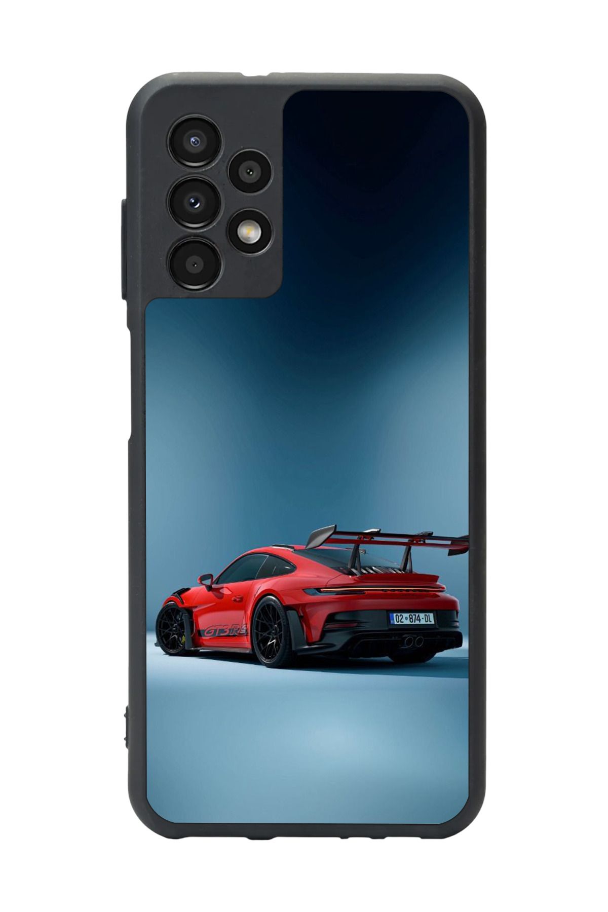 BGAKSESUAR Samsung Galaxy A72 Uyumlu Mat Siyah Kılıf – Yumuşak Silikon, Koruyucu, Şok Emici Kapak