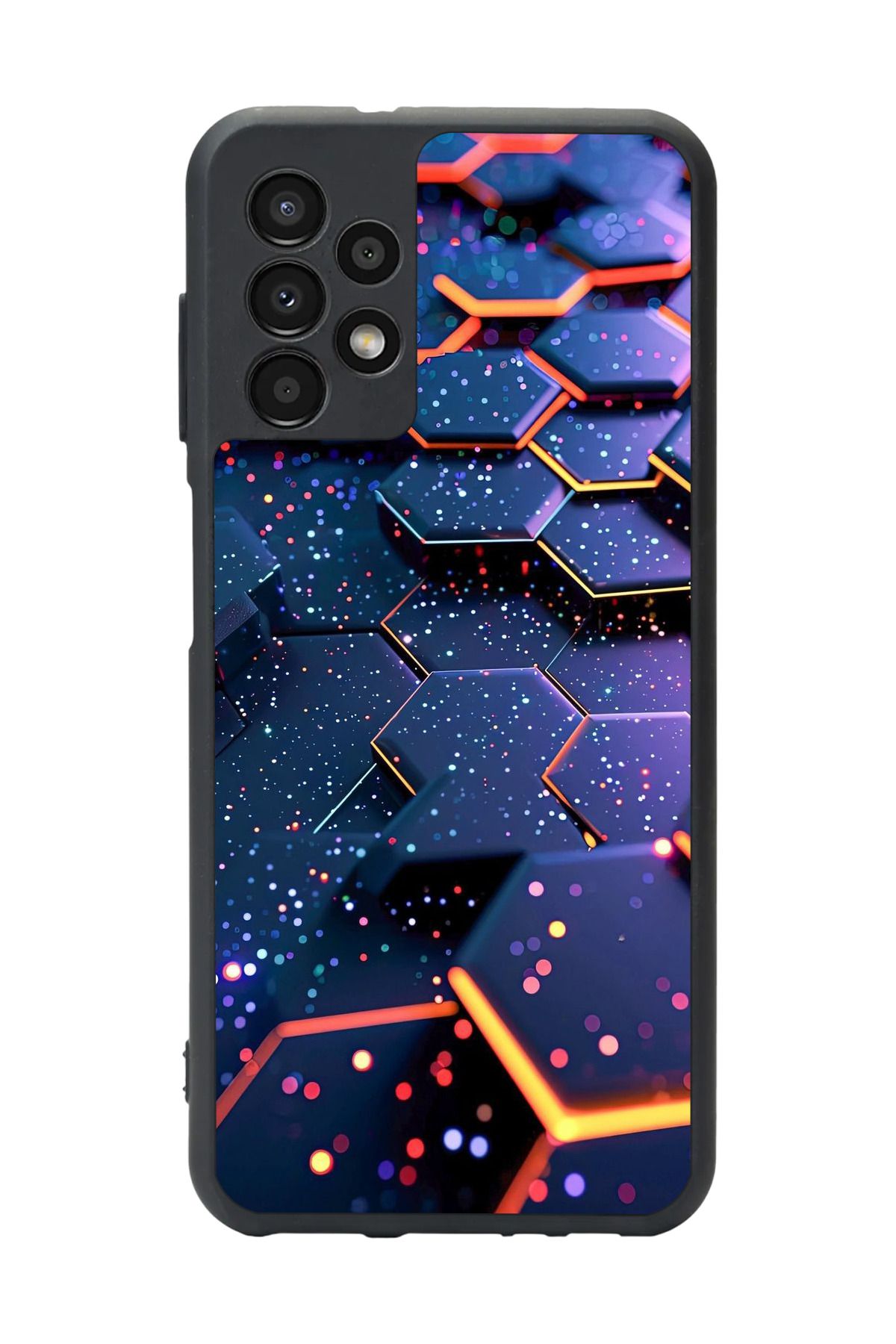 BGAKSESUAR Samsung Galaxy A72 Uyumlu Mat Siyah Kılıf – Yumuşak Silikon, Koruyucu, Şok Emici Kapak