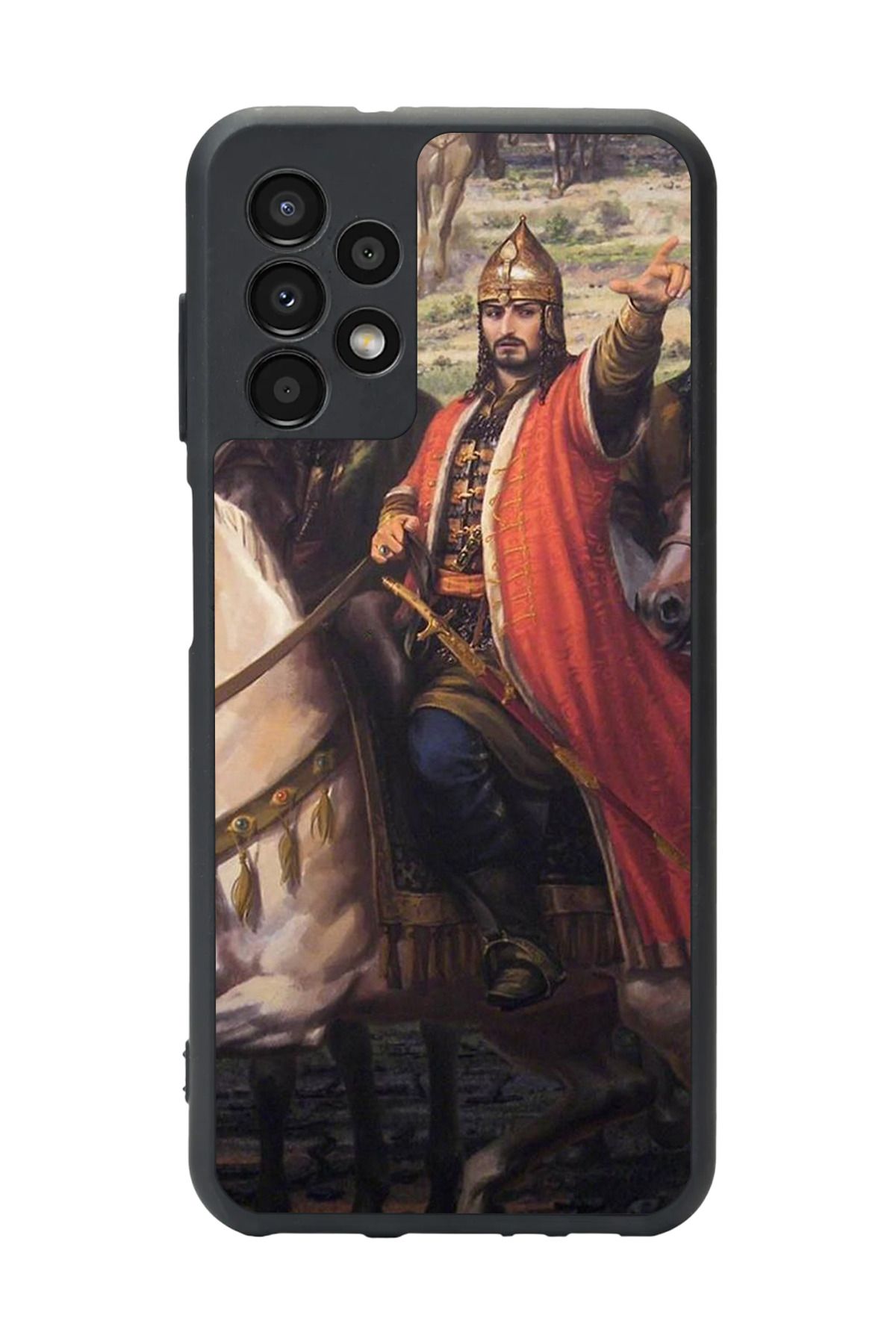 BGAKSESUAR Samsung Galaxy A72 Uyumlu Mat Siyah Kılıf – Yumuşak Silikon, Koruyucu, Şok Emici Kapak