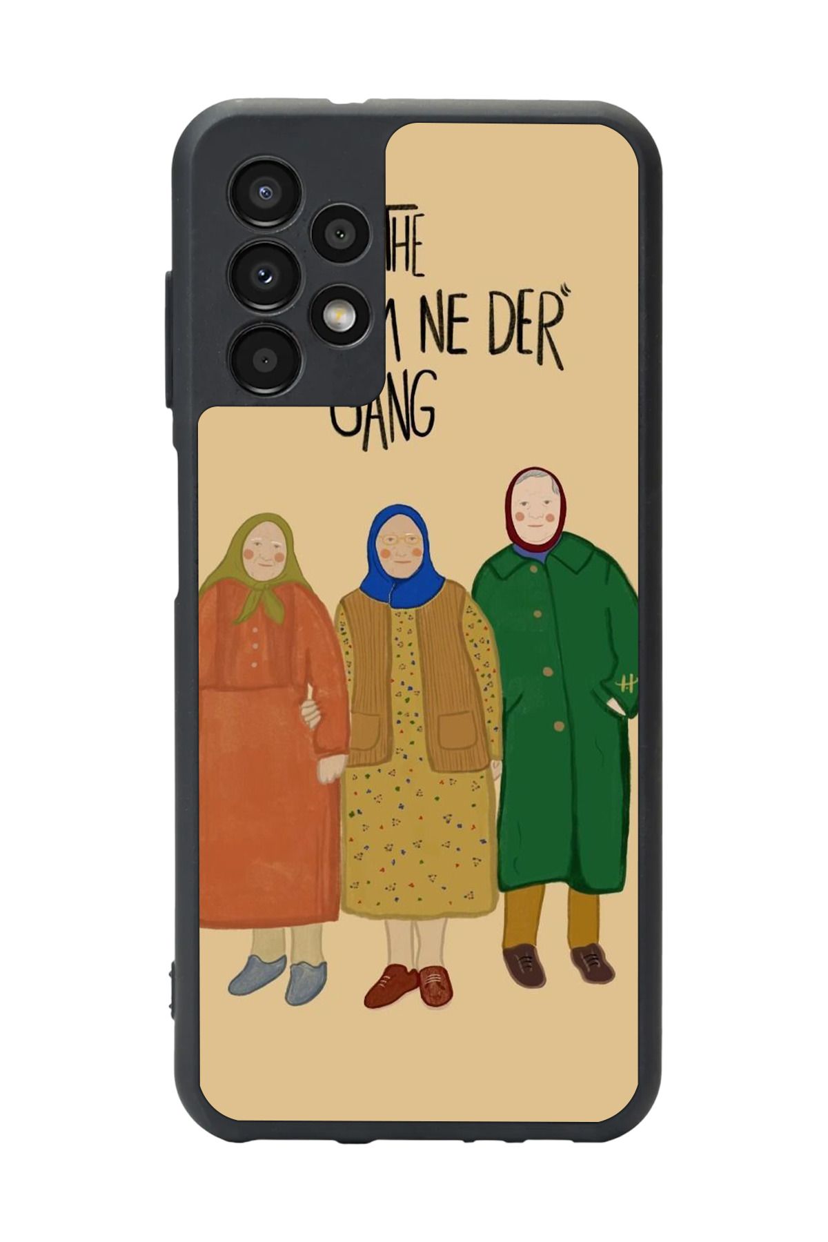 BGAKSESUAR Samsung Galaxy A23 Uyumlu Mat Siyah Kılıf – Yumuşak Silikon, Koruyucu, Şok Emici Kapak