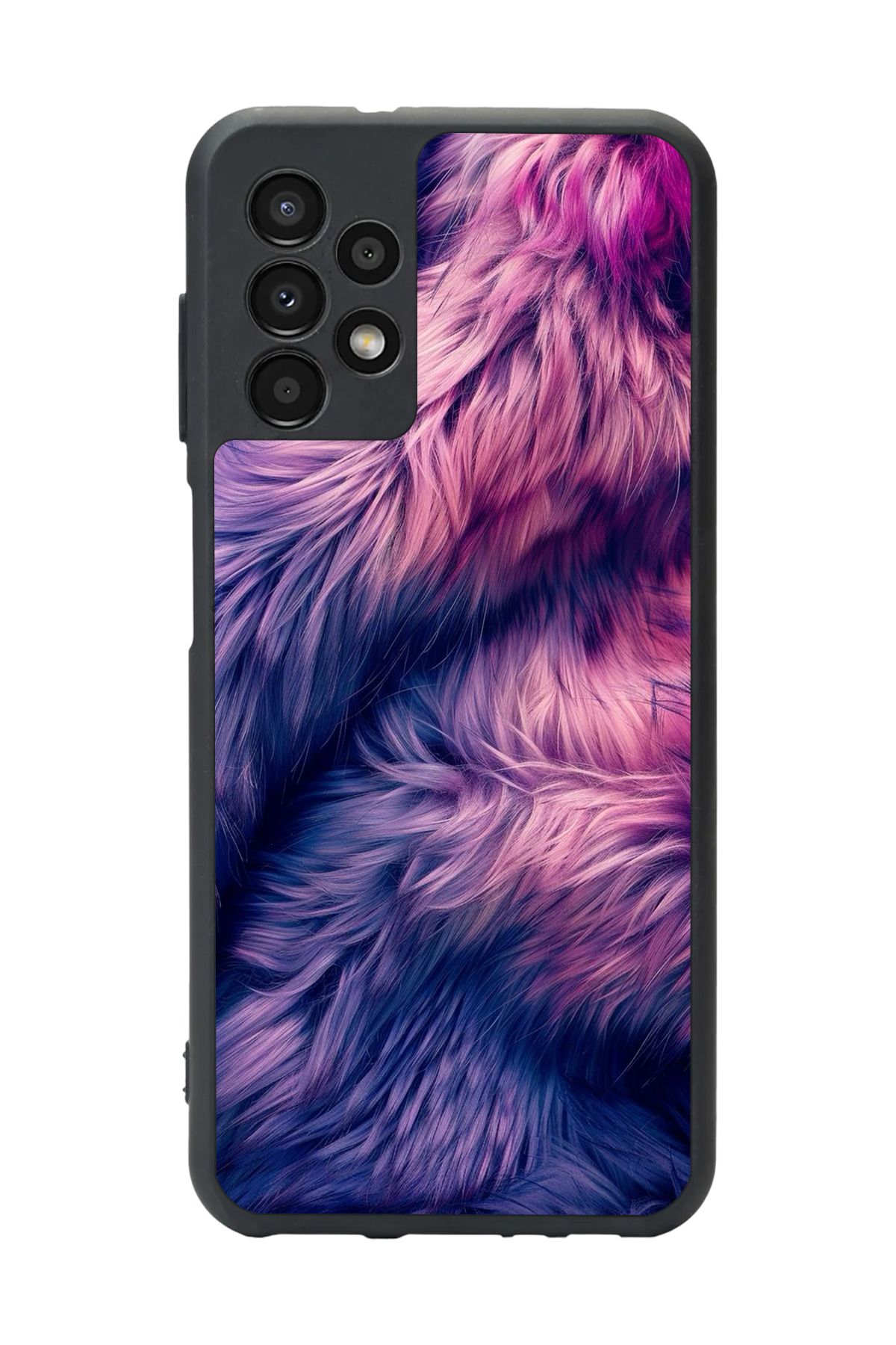BGAKSESUAR Samsung Galaxy A72 Uyumlu Mat Siyah Kılıf – Yumuşak Silikon, Koruyucu, Şok Emici Kapak
