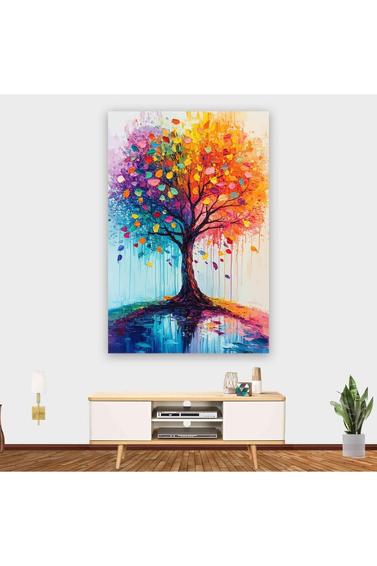 Ritmo Canvas Doğayı Yaşamak Kanvas Tablo