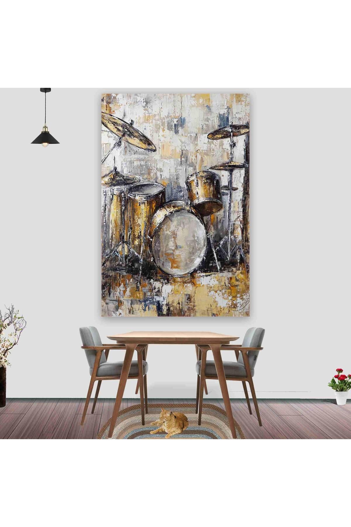 Ritmo Canvas Davul ve Ritim Kanvas Tablo