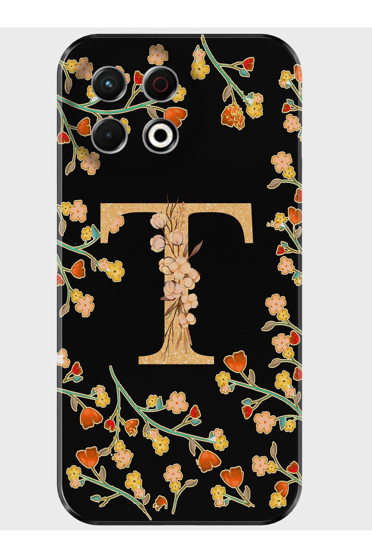 Activist Tecno Spark 30 Pro Kılıf Baskılı Silikon Kapak - T