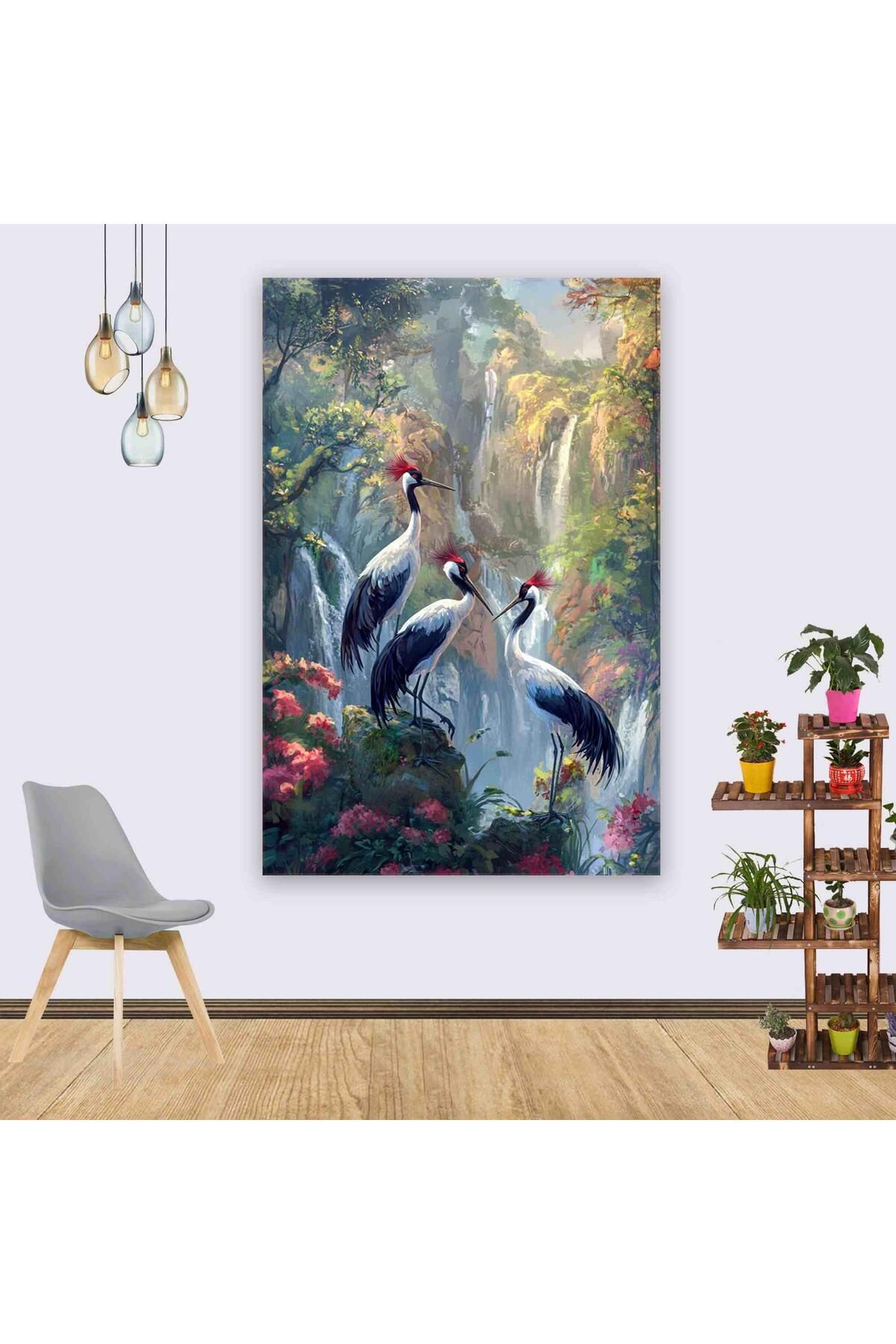 Ritmo Canvas Bir Kuş Kanvas Tablo