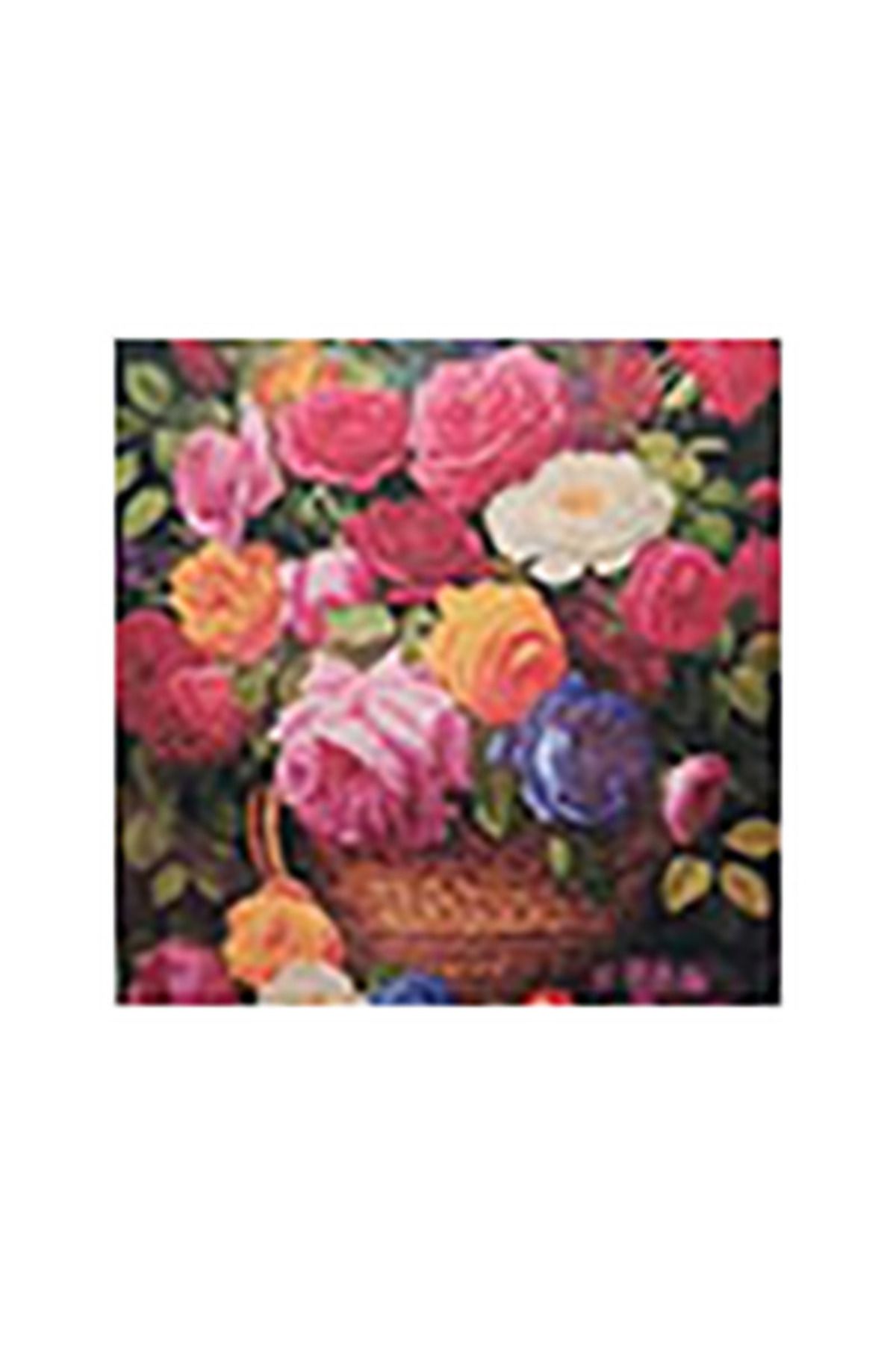 serpildüğme Hı Stone 5d Elmas Boncuk Taş Işleme Mozaik Goblen Kit 30x40cm çiçeklisepet