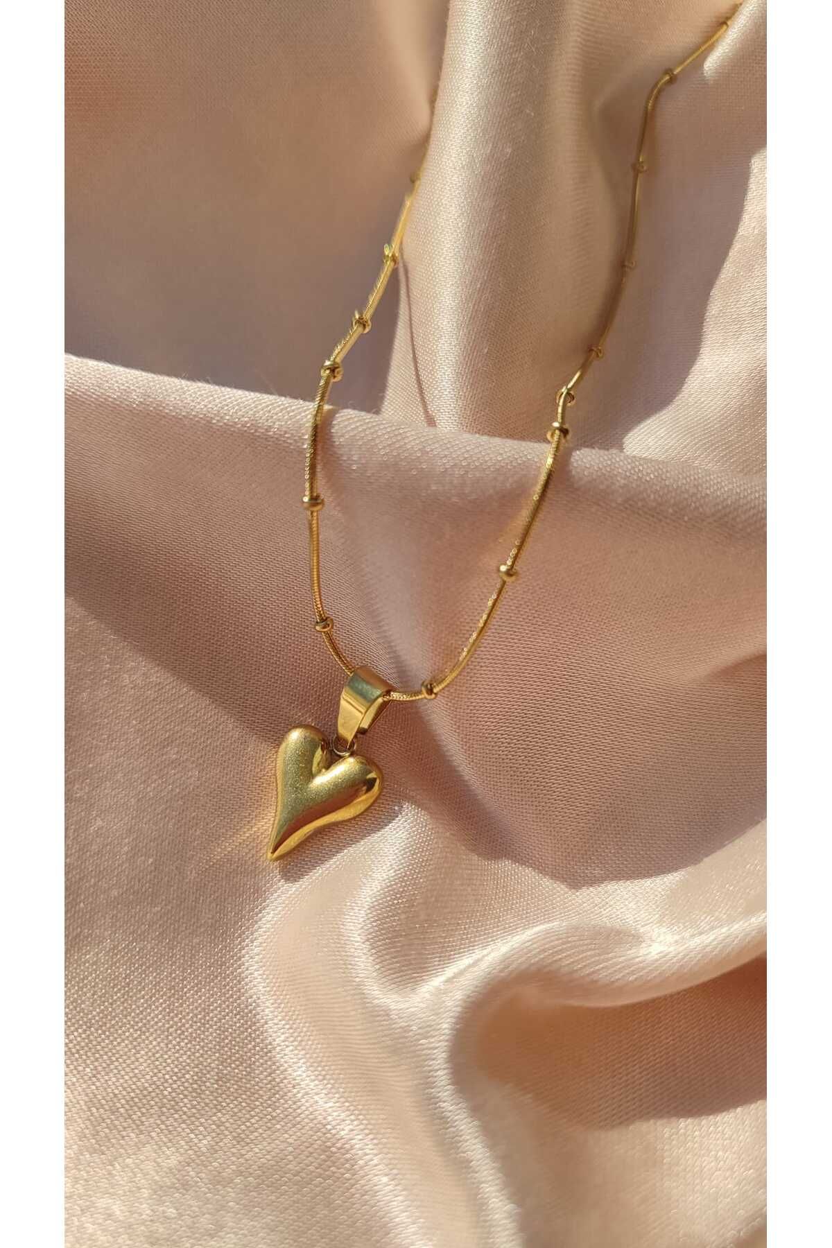 Pure Accessories KALP ÇELİK KOLYE