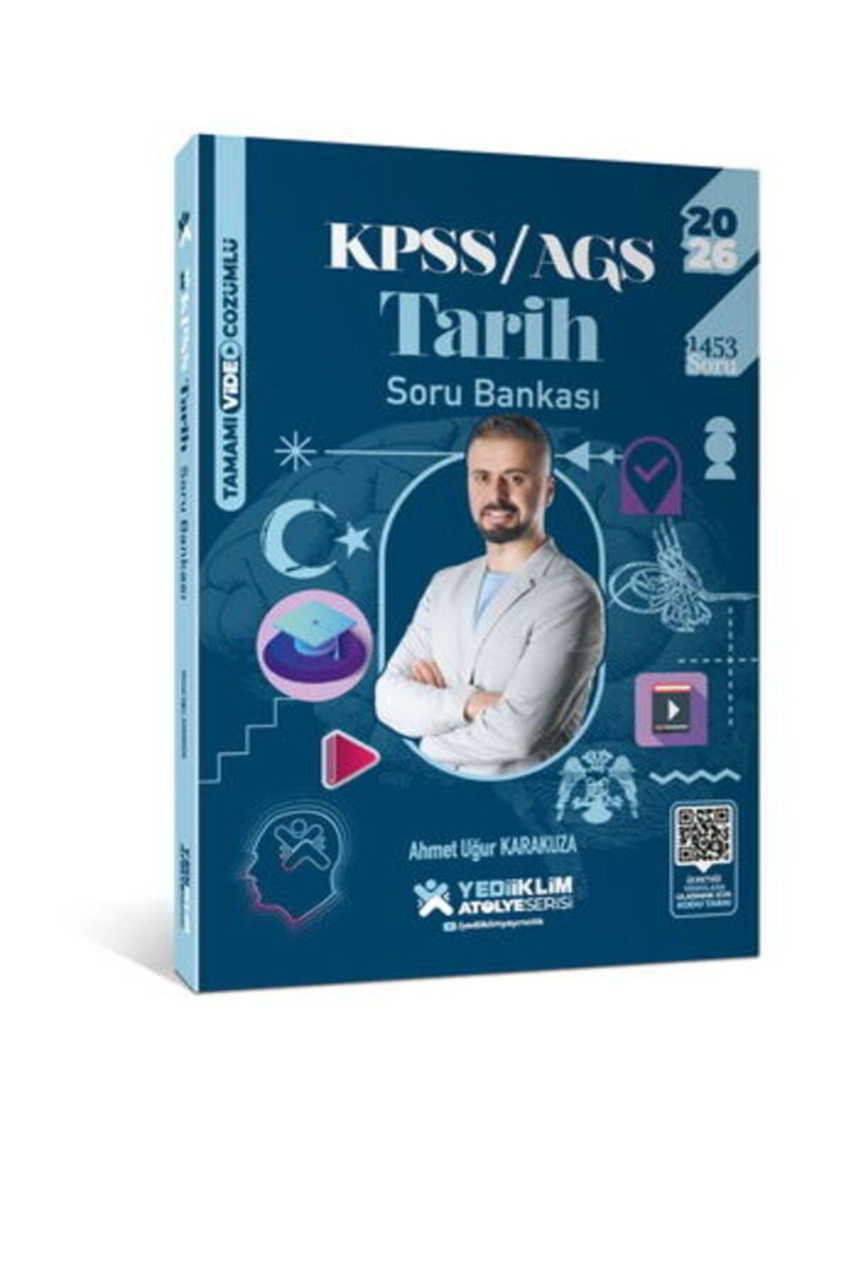 Yediiklim Yayınları Yediiklim Yayınları 2026 KPSS Genel Kültür Atölye Tarih Tamamı Video Çözümlü Soru Bankası