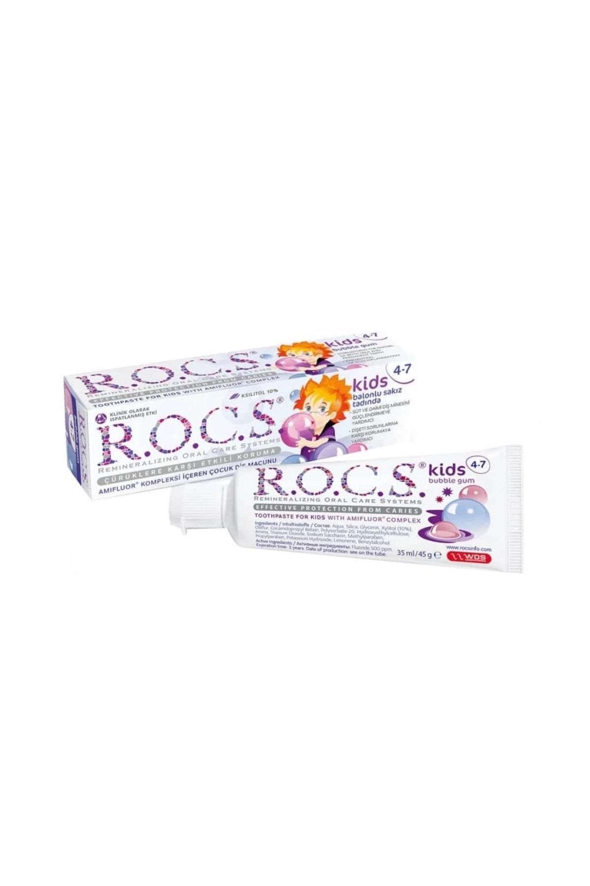 artisania .Kids Diş Macunu 35ml 4-7 Yaş Sakız