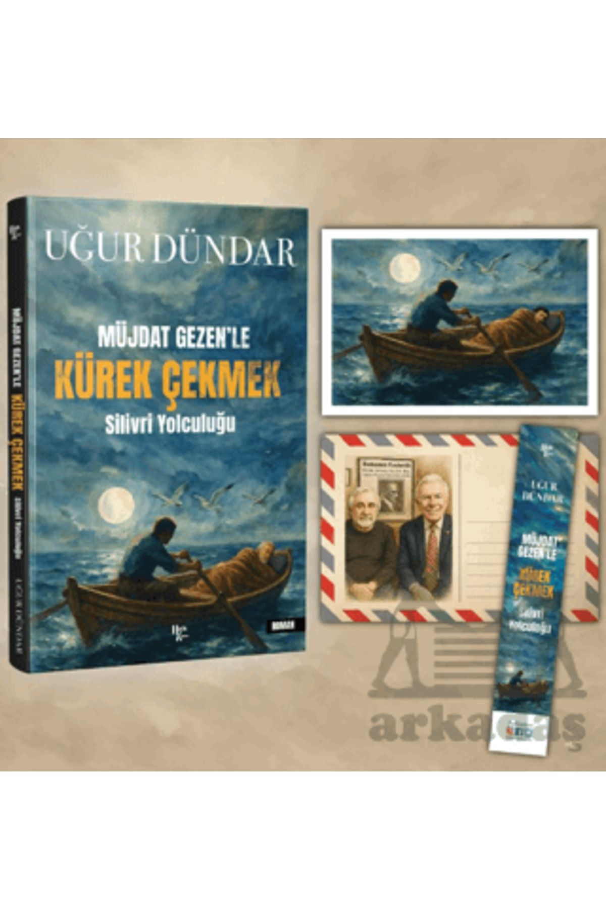 Halk Kitabevi Müjdat Gezen'le Kürek Çekmek