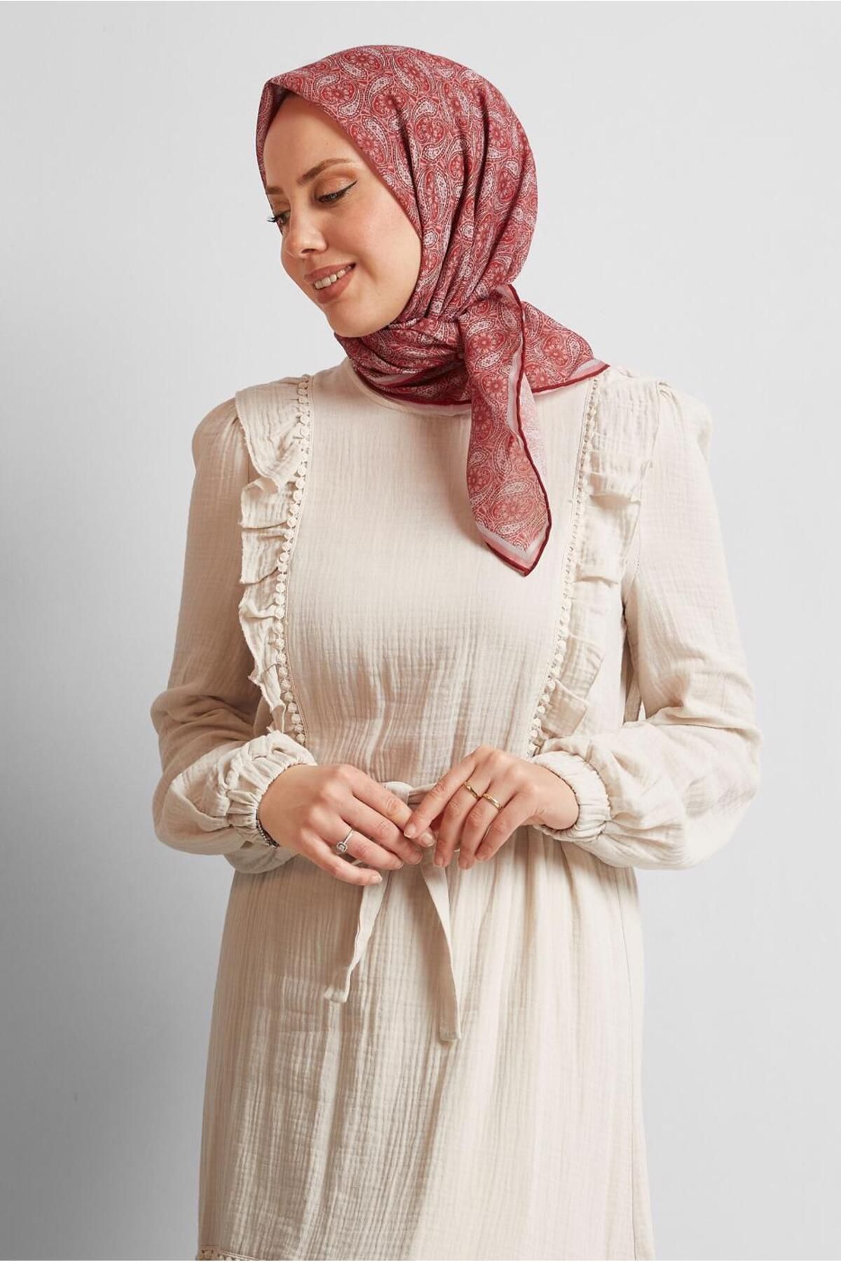 Alvina ALVİNA DESENLİ EŞARP 8534