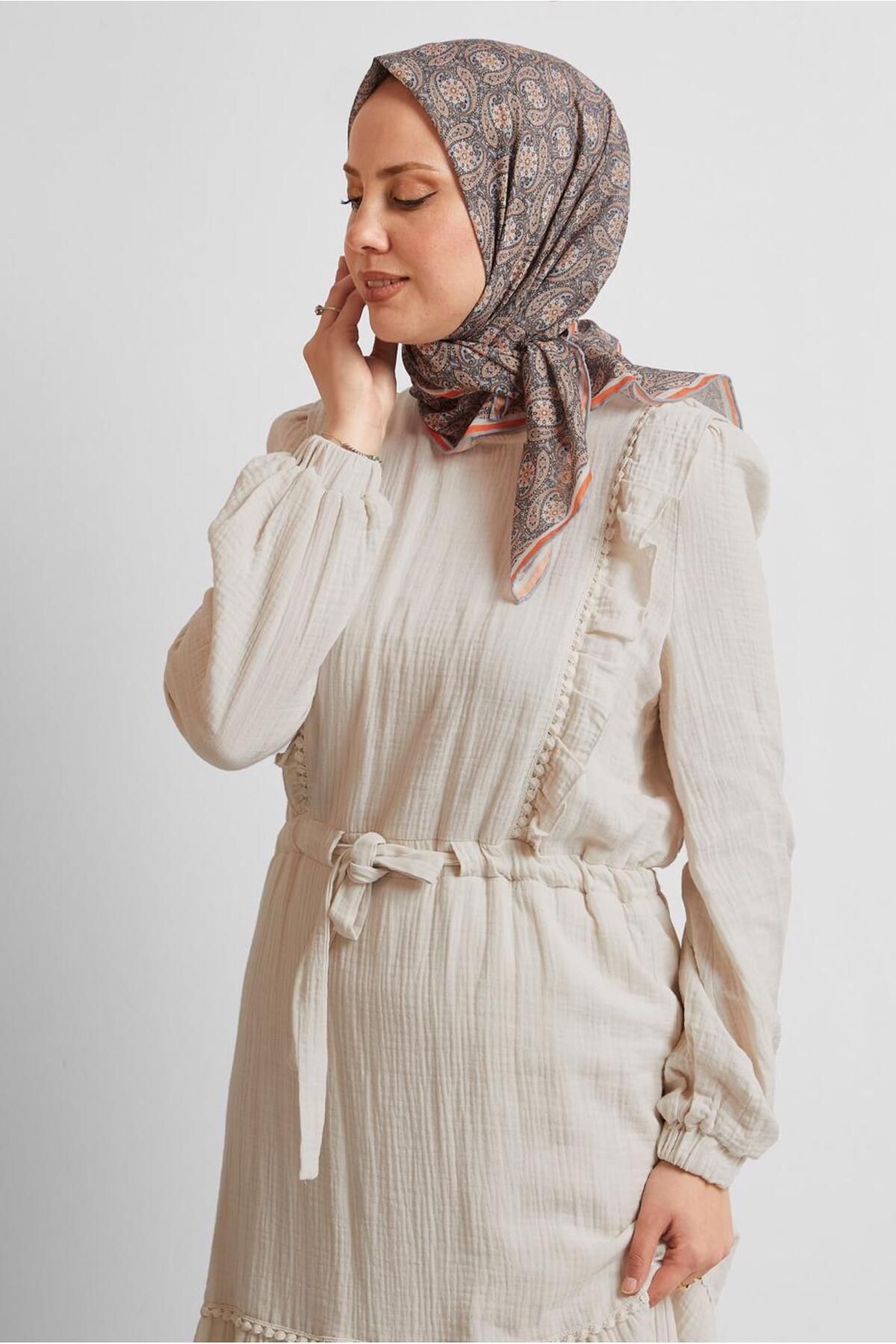 Alvina ALVİNA DESENLİ EŞARP 8534