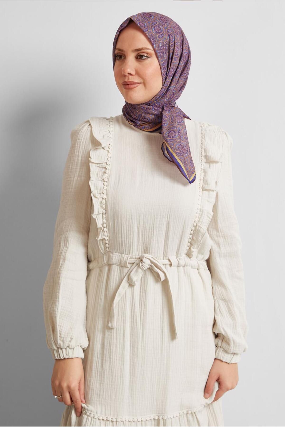 Alvina ALVİNA DESENLİ EŞARP 8534