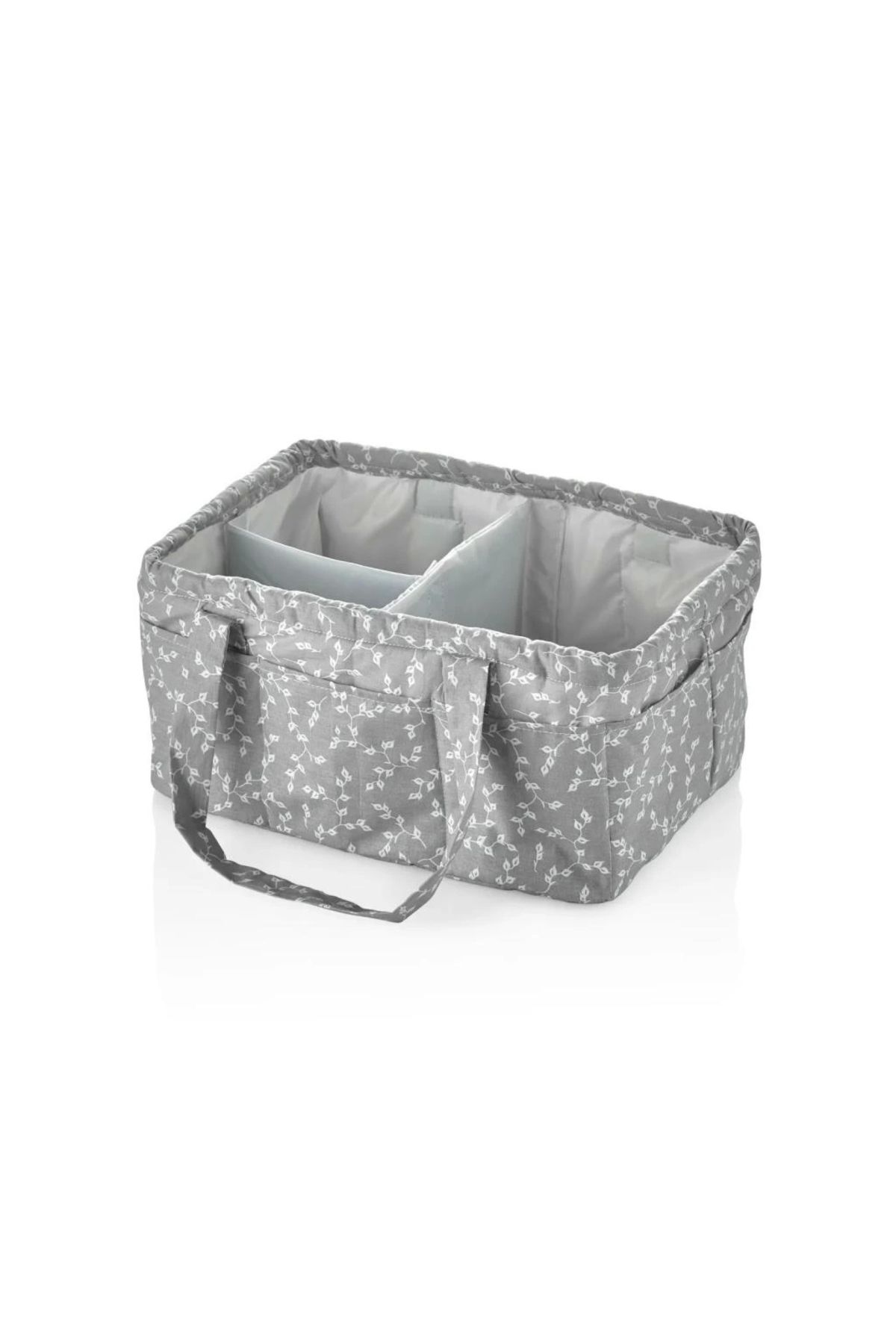 artisania BabyJem Katlamalı Anne & Bebek Organizer 795 Gri Çiçek