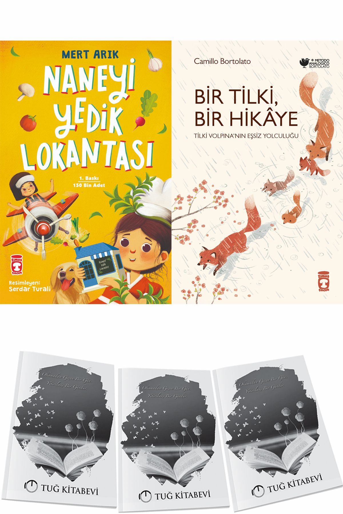 Timaş Çocuk Naneyi Yedik Lokantası ve Bir Tilki Bir Hikaye + Hediyeli