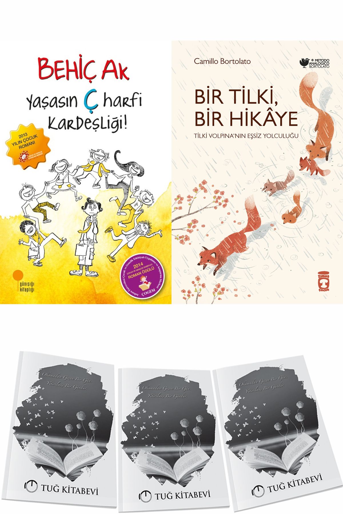 Günışığı Kitaplığı Yaşasın Ç Harfi Kardeşliği! ve Bir Tilki Bir Hikaye + Hediyeli