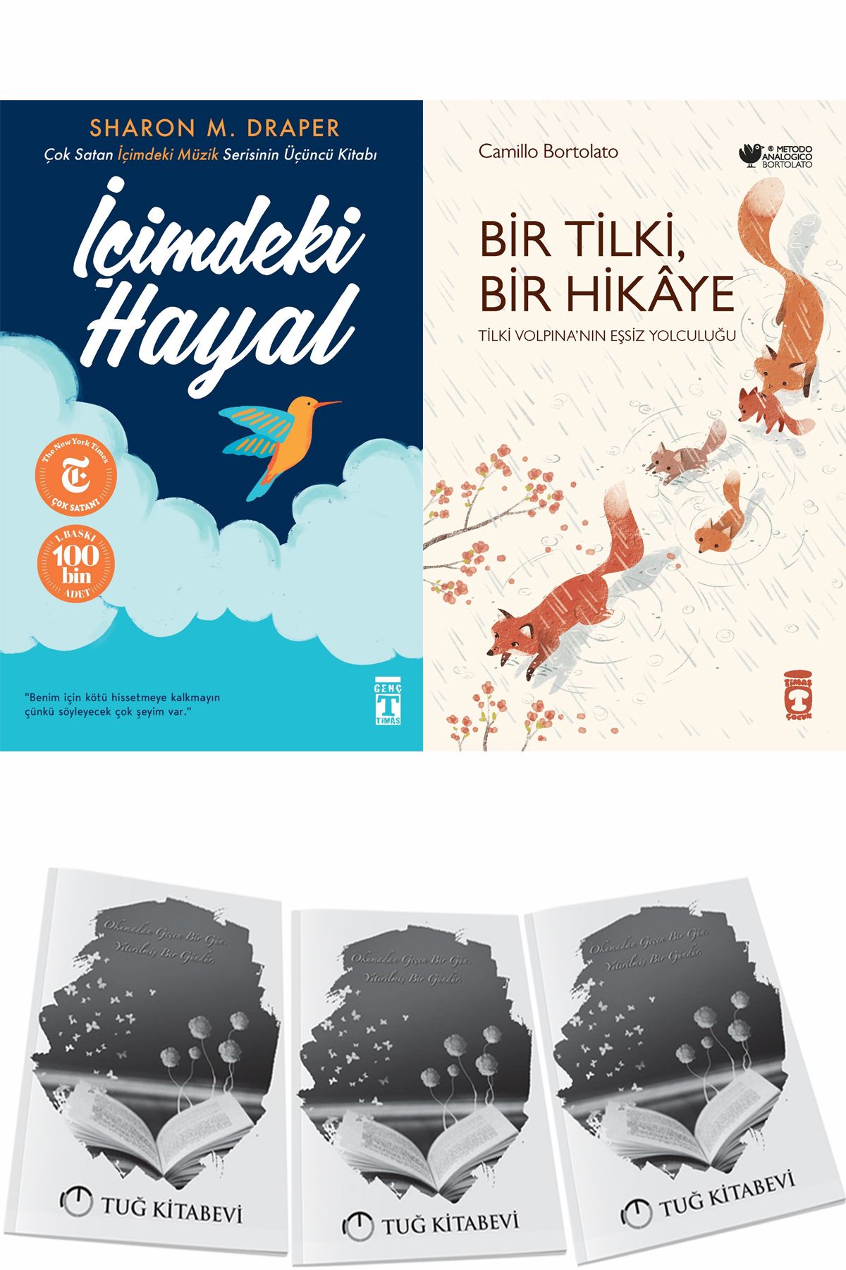 Genç Timaş İçimdeki Hayal ve Bir Tilki Bir Hikaye + Hediyeli