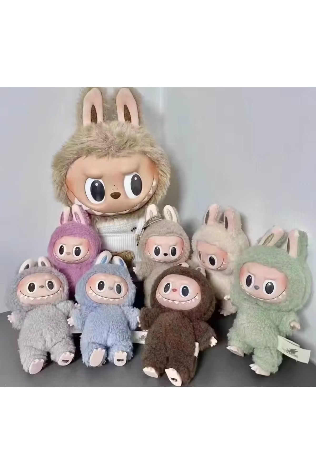 minigimin dolabı Labubu popmart 6 lı set