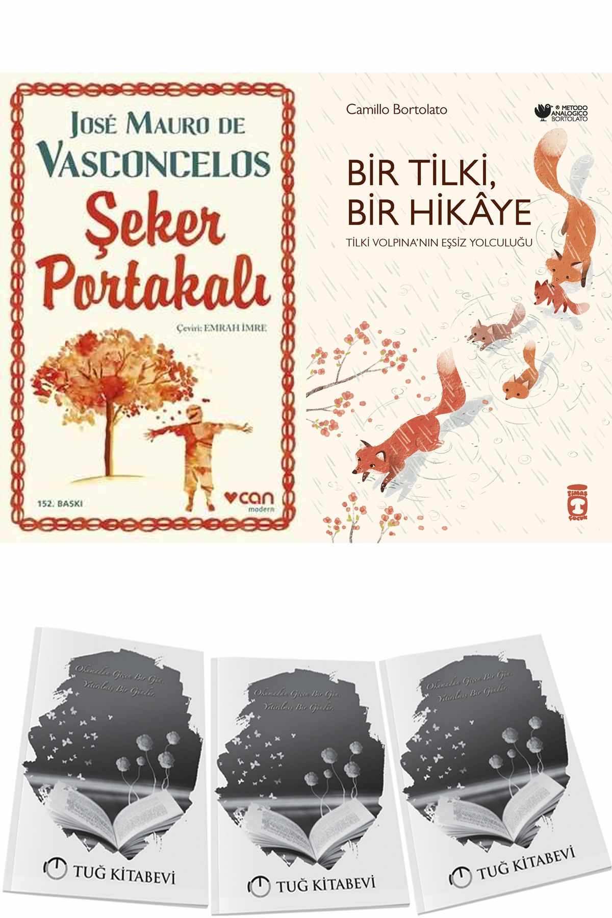 Can Yayınları Şeker Portakalı ve Bir Tilki Bir Hikaye + Hediyeli