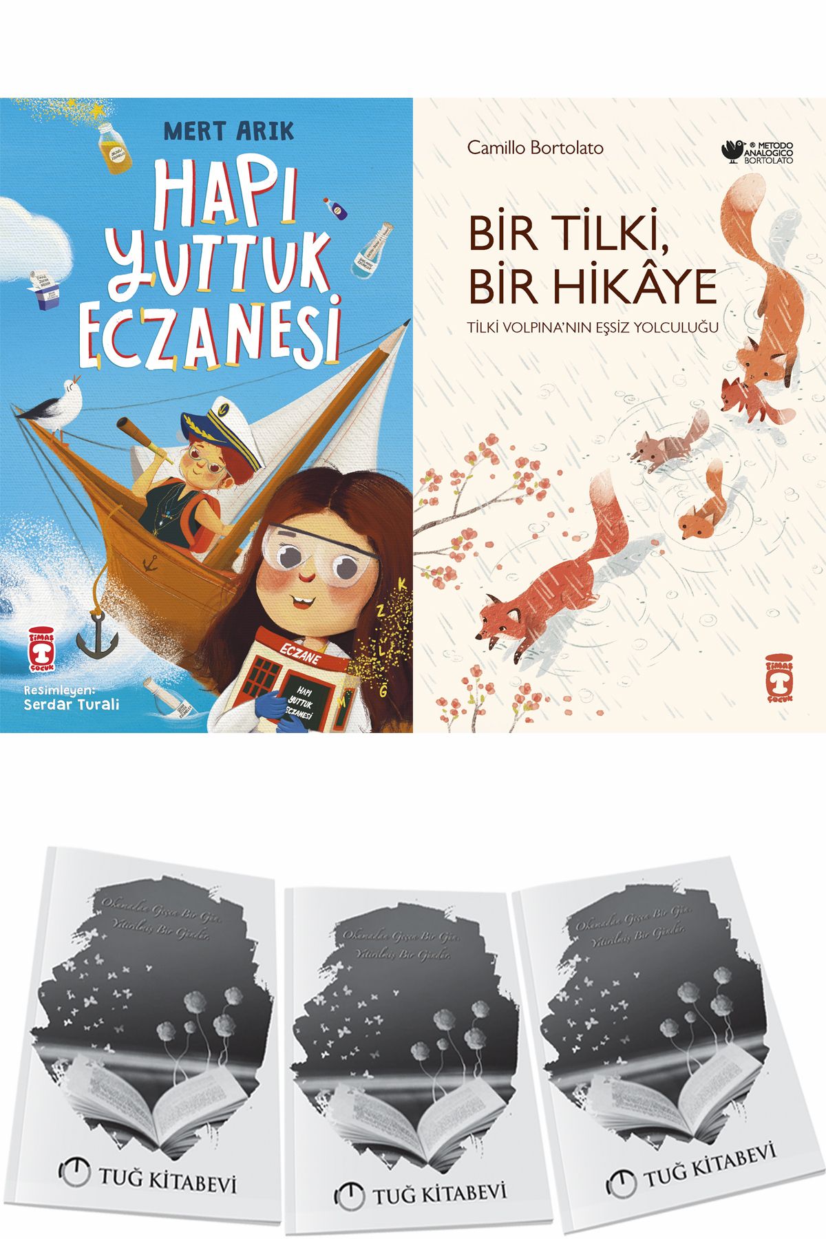 Timaş Çocuk Hapı Yuttuk Eczanesi ve Bir Tilki Bir Hikaye + Hediyeli