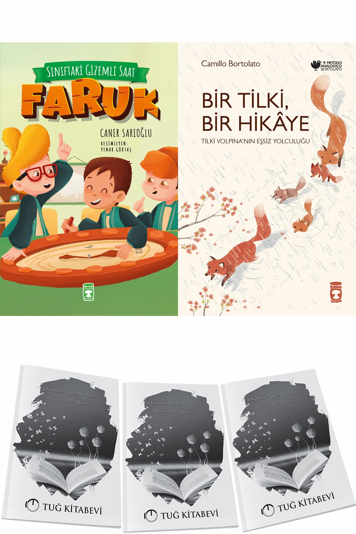 Timaş Çocuk Sınıftaki Gizemli Saat Faruk ve Bir Tilki Bir Hikaye + Hediyeli