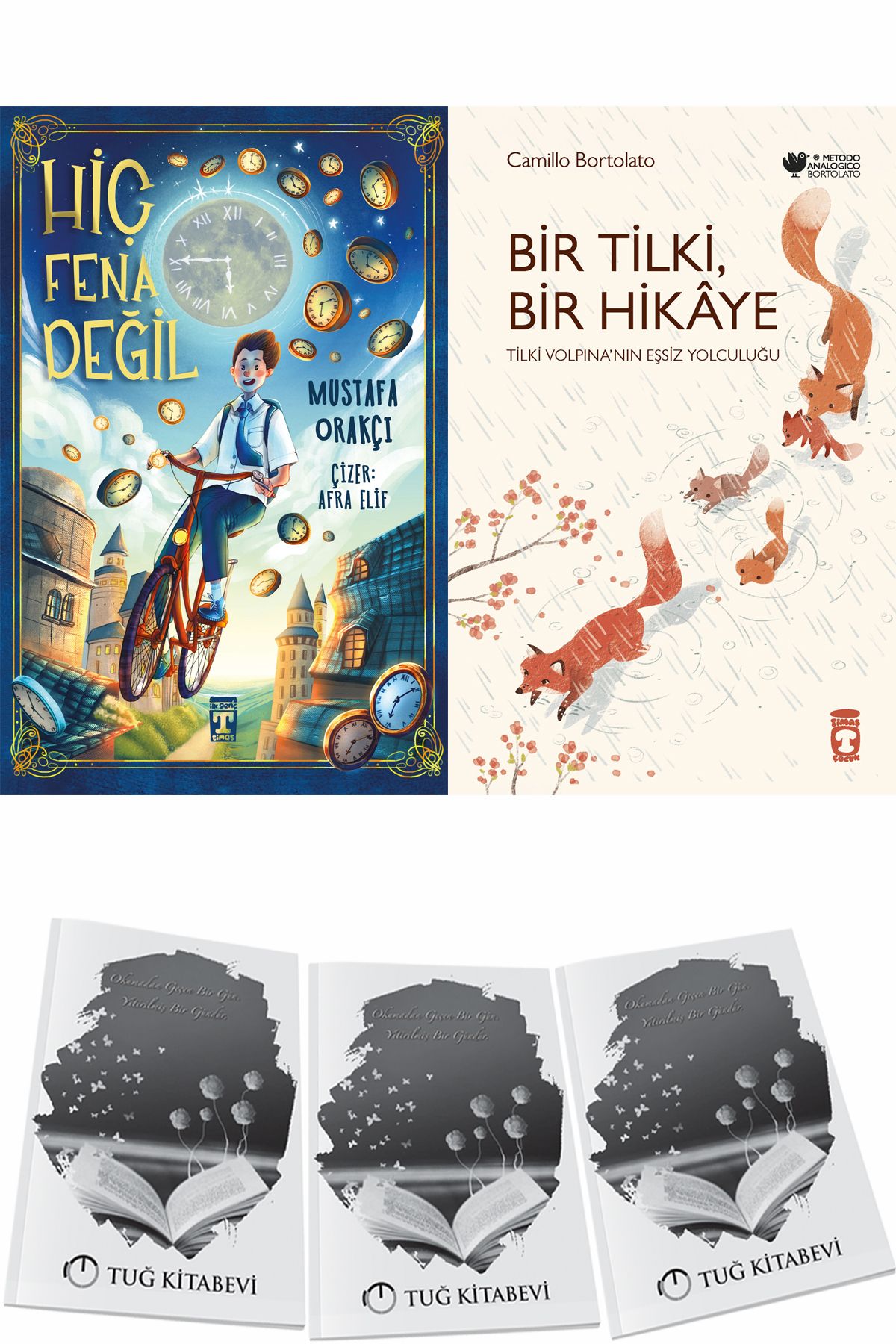 İlk Genç Timaş Hiç Fena Değil ve Bir Tilki Bir Hikaye + Hediyeli
