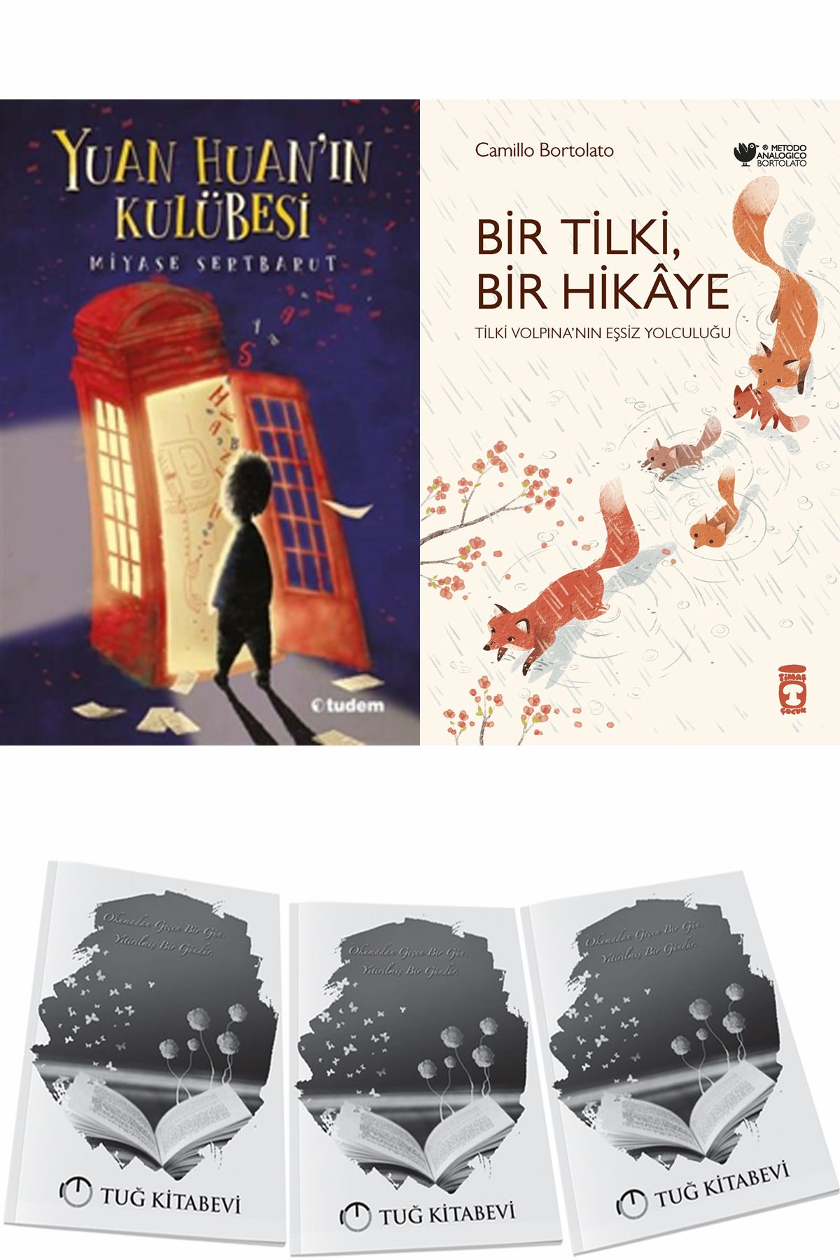 Tudem Yayınları Yuan Huan'ın Kulübesi ve Bir Tilki Bir Hikaye + Hediyeli