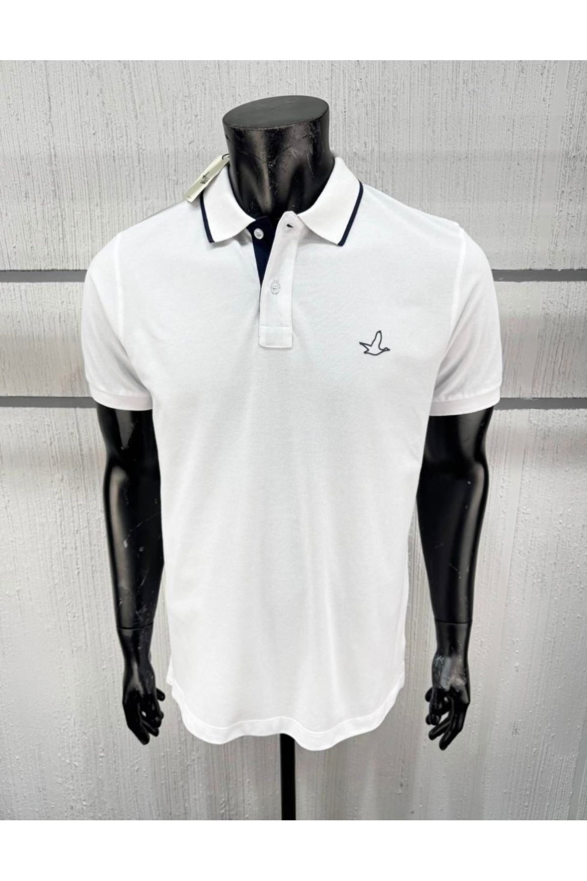 ZERONWEAR %100 pamuk terletmez kumaş slim fit siyah t-shirt