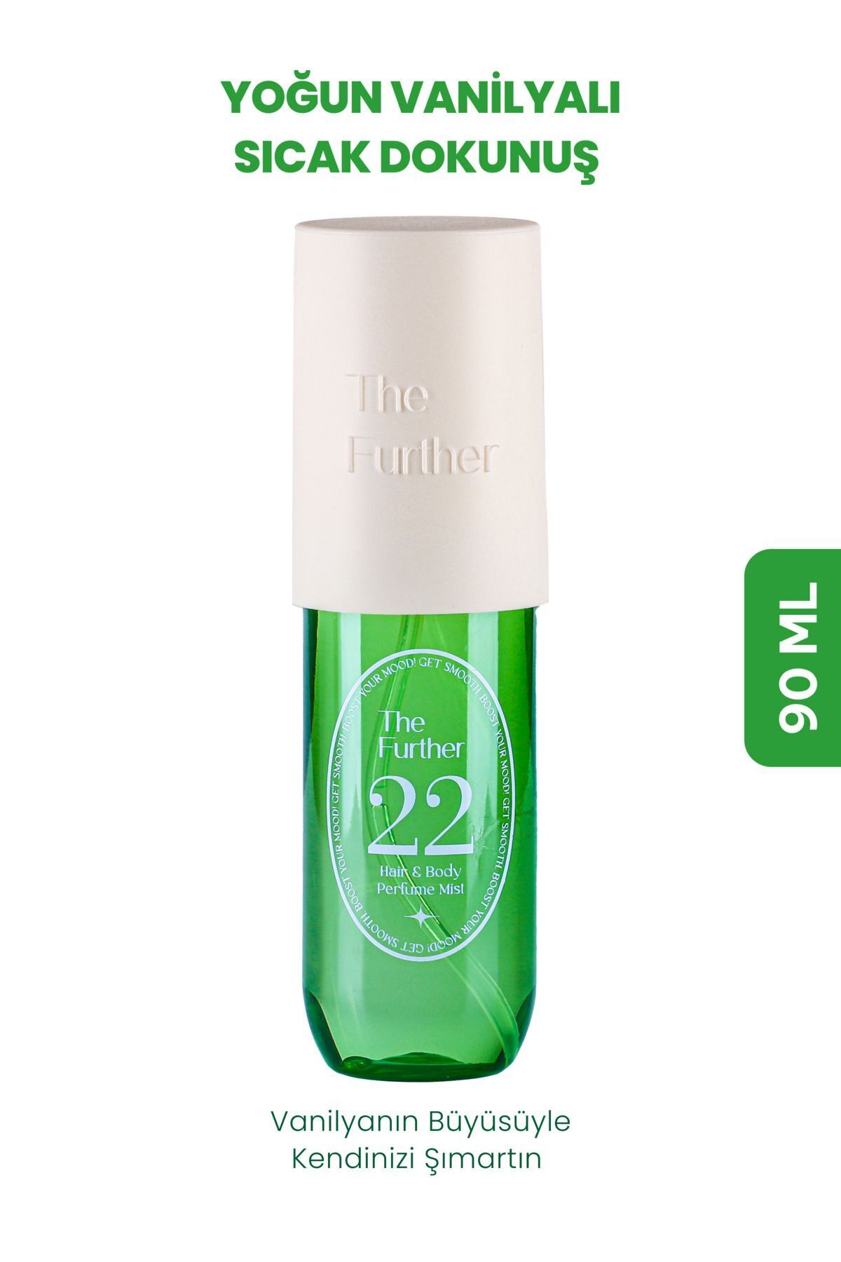 The Further Kadın Vücut Ve Saç Spreyi Body Mist 90ml | Vanilya Ve Lavanta Notaları | Sıcak Ve Rahatlatıcı