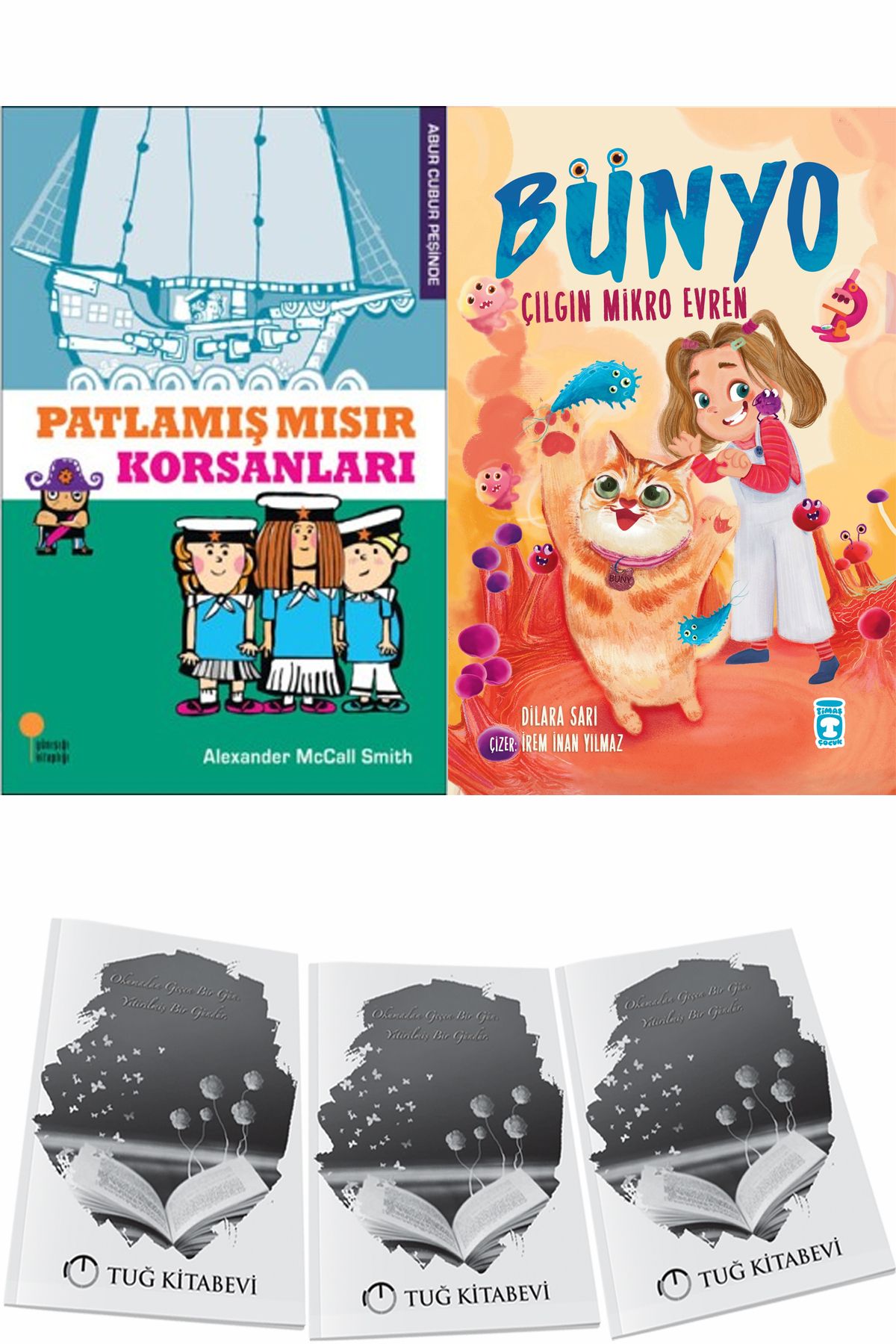 Günışığı Kitaplığı Patlamış Mısır Korsanları ve Bünyo Çılgın Mikro Evren + Hediyeli