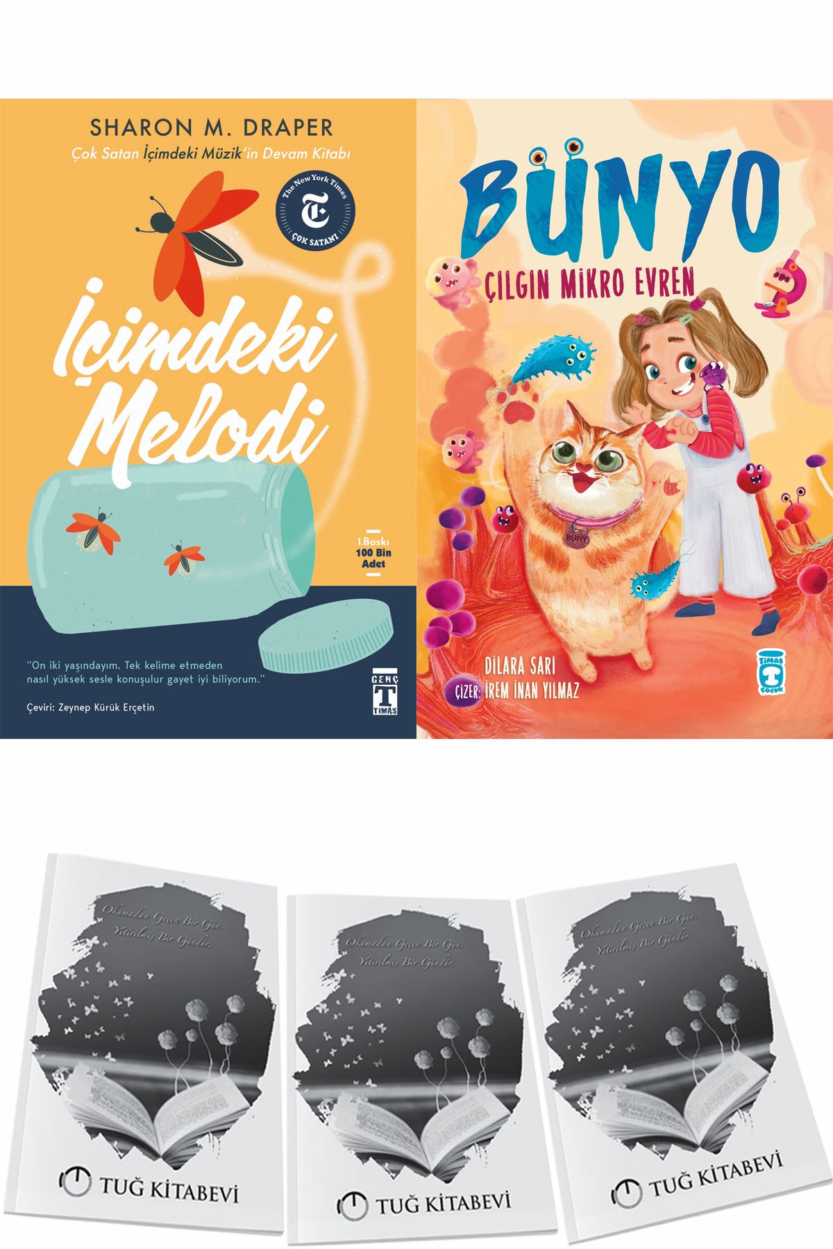 Genç Timaş İçimdeki Melodi ve Bünyo Çılgın Mikro Evren + Hediyeli