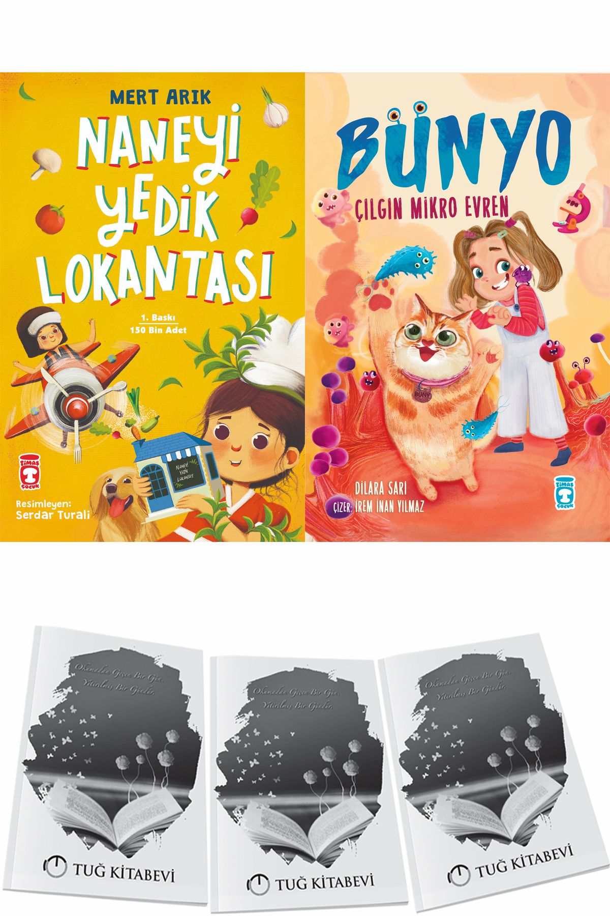 Timaş Çocuk Naneyi Yedik Lokantası ve Bünyo Çılgın Mikro Evren + Hediyeli