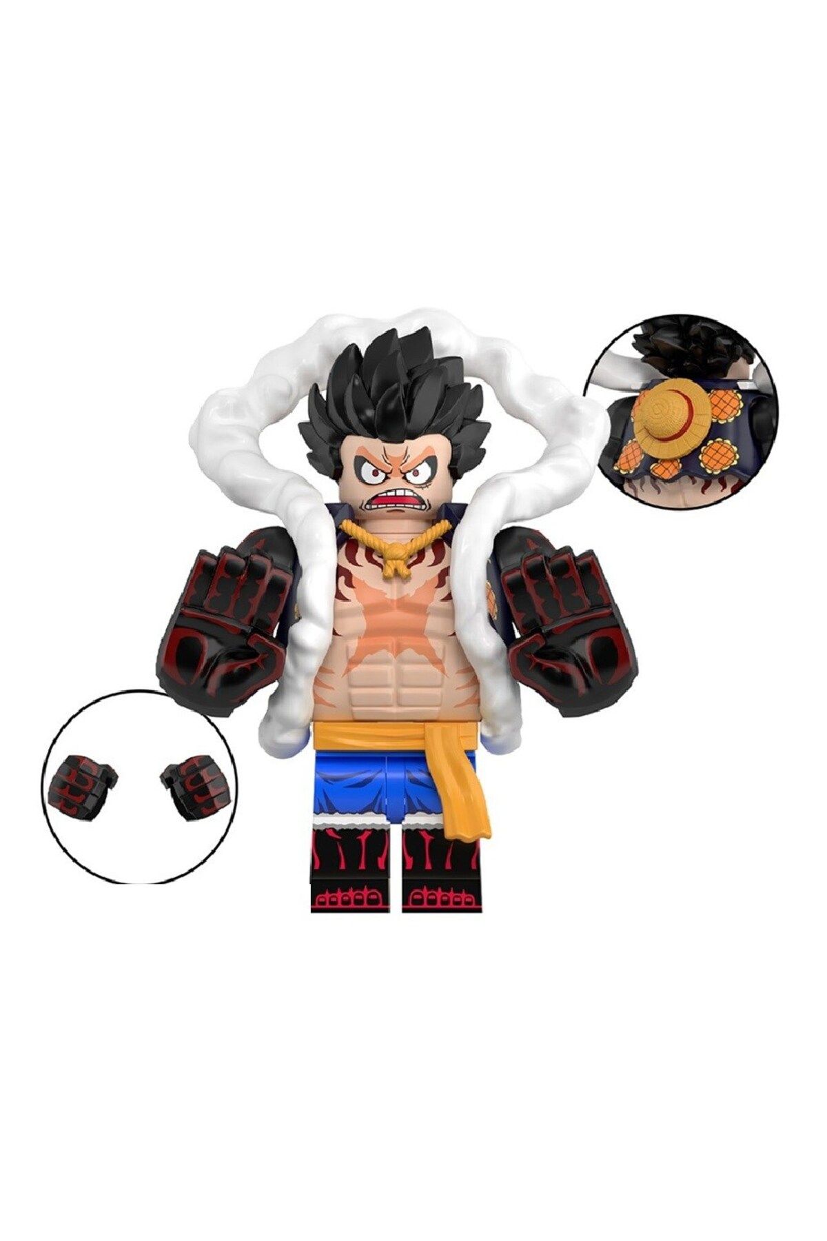 myminitoys Op Anime Mini Figür Luffy (Gear 4) M-173