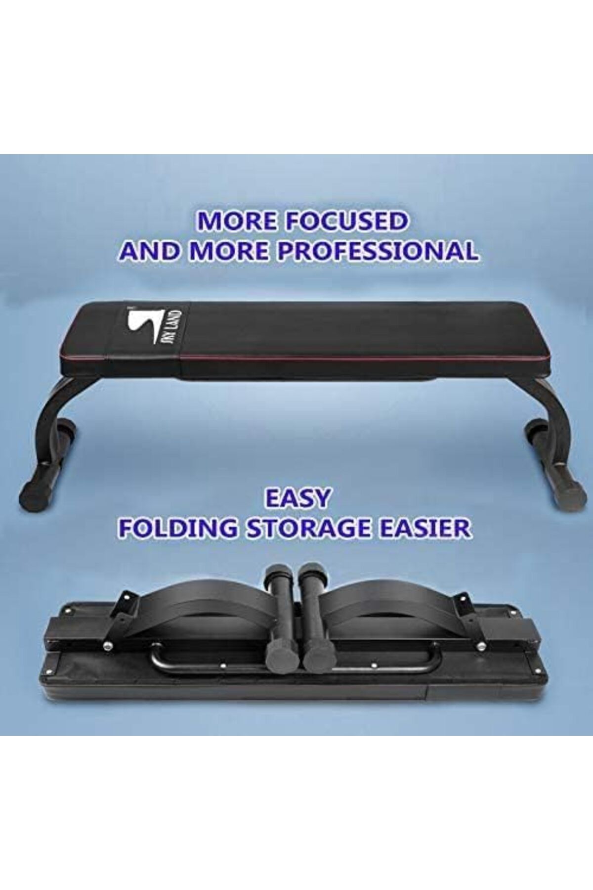 Skyland-Adjustable and Foldable Weight Bench for Home Gym by Skyland | Multi-Function with Heavy-Duty Metal 4
