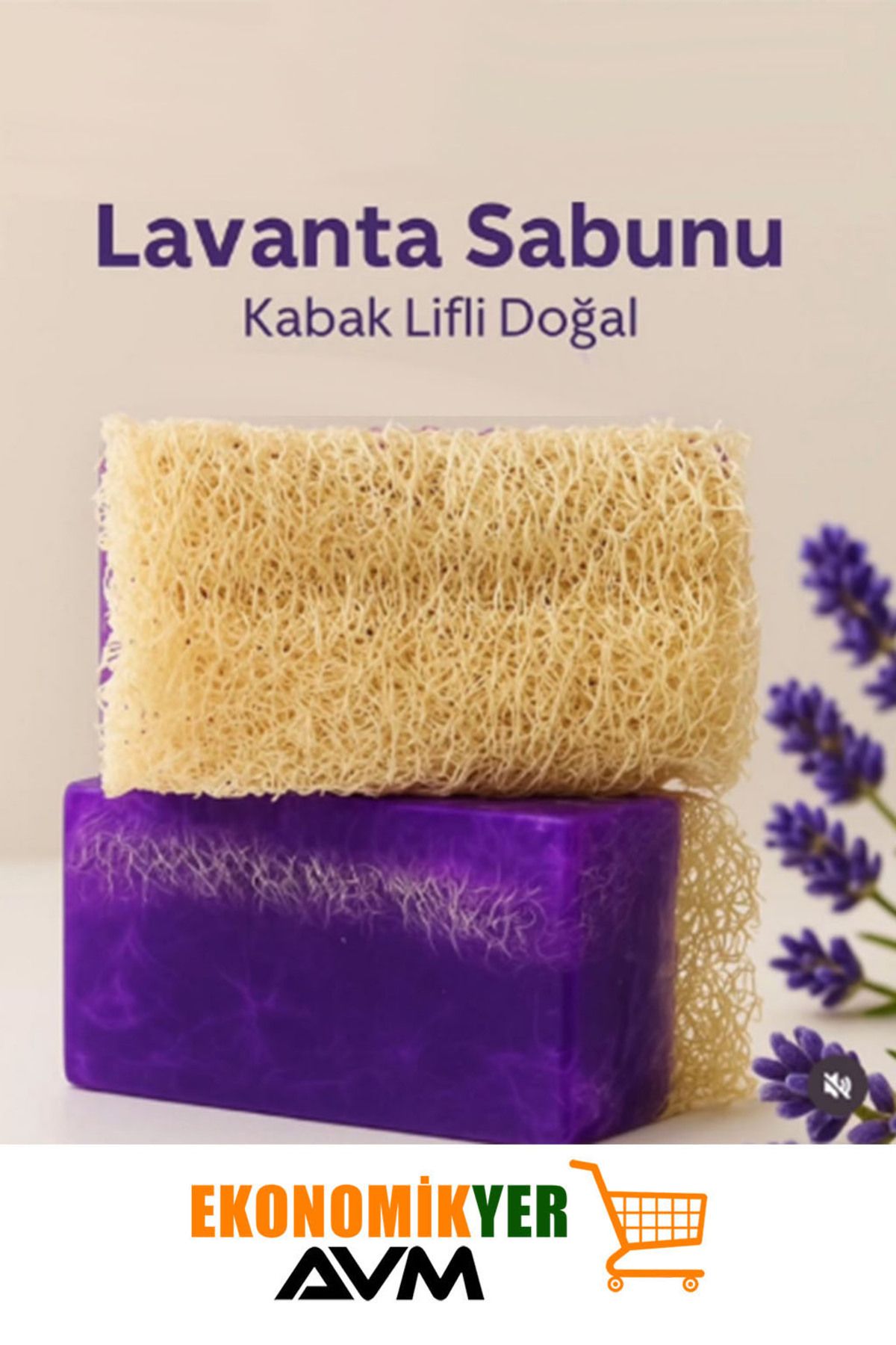 SABUN LAVANTA KABAK LİFLİ LAVANTA SABUNU EKONOMİKYER AVM
