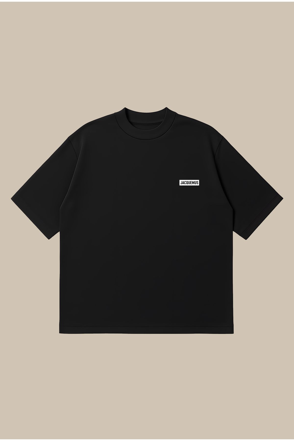PURE POWER Jacquemus Boxy Fit Oversize Unisex Tshirt – Baskılı Tişört | Streetwear