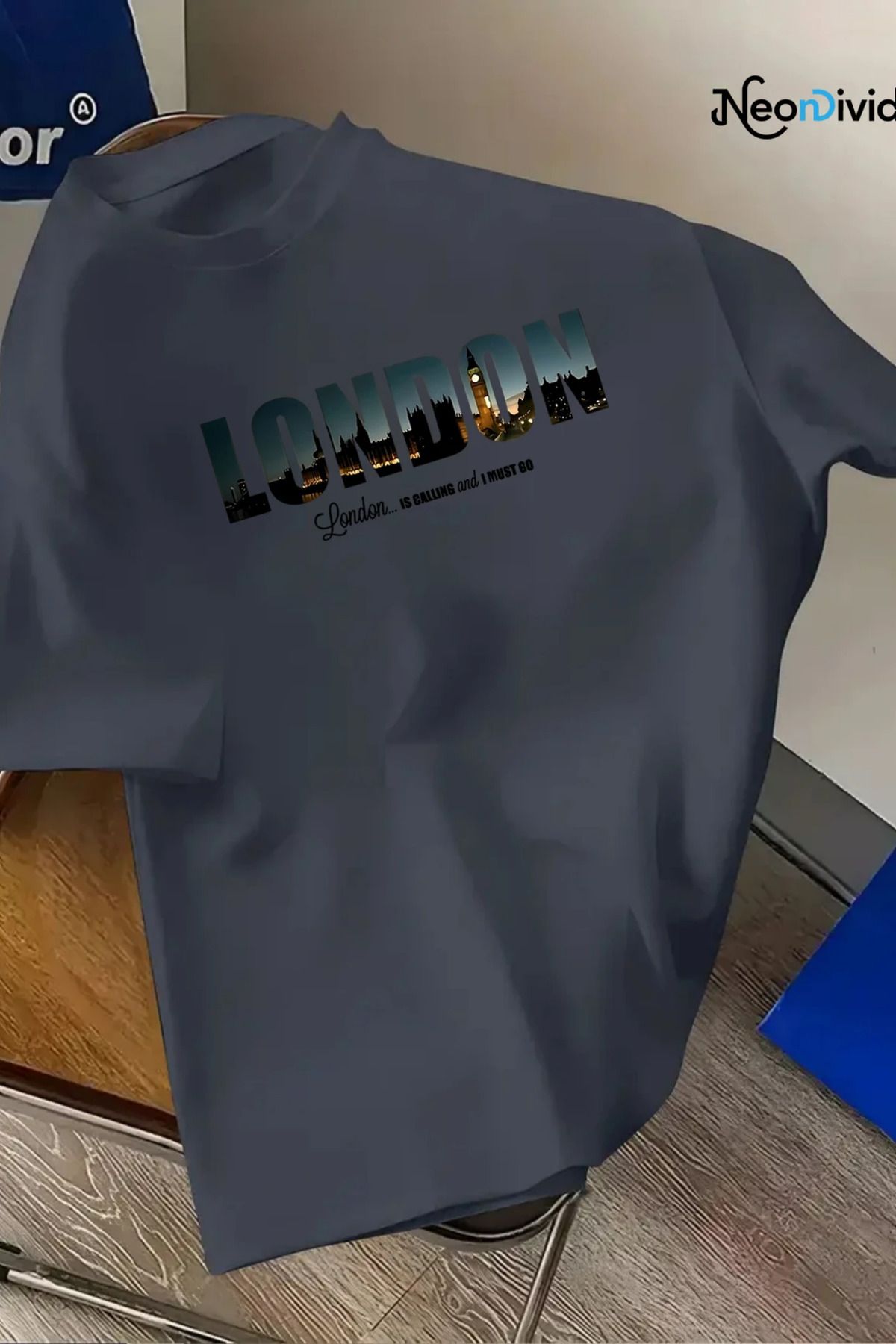 GBRO Landon Baskılı Oversize T-Shirt