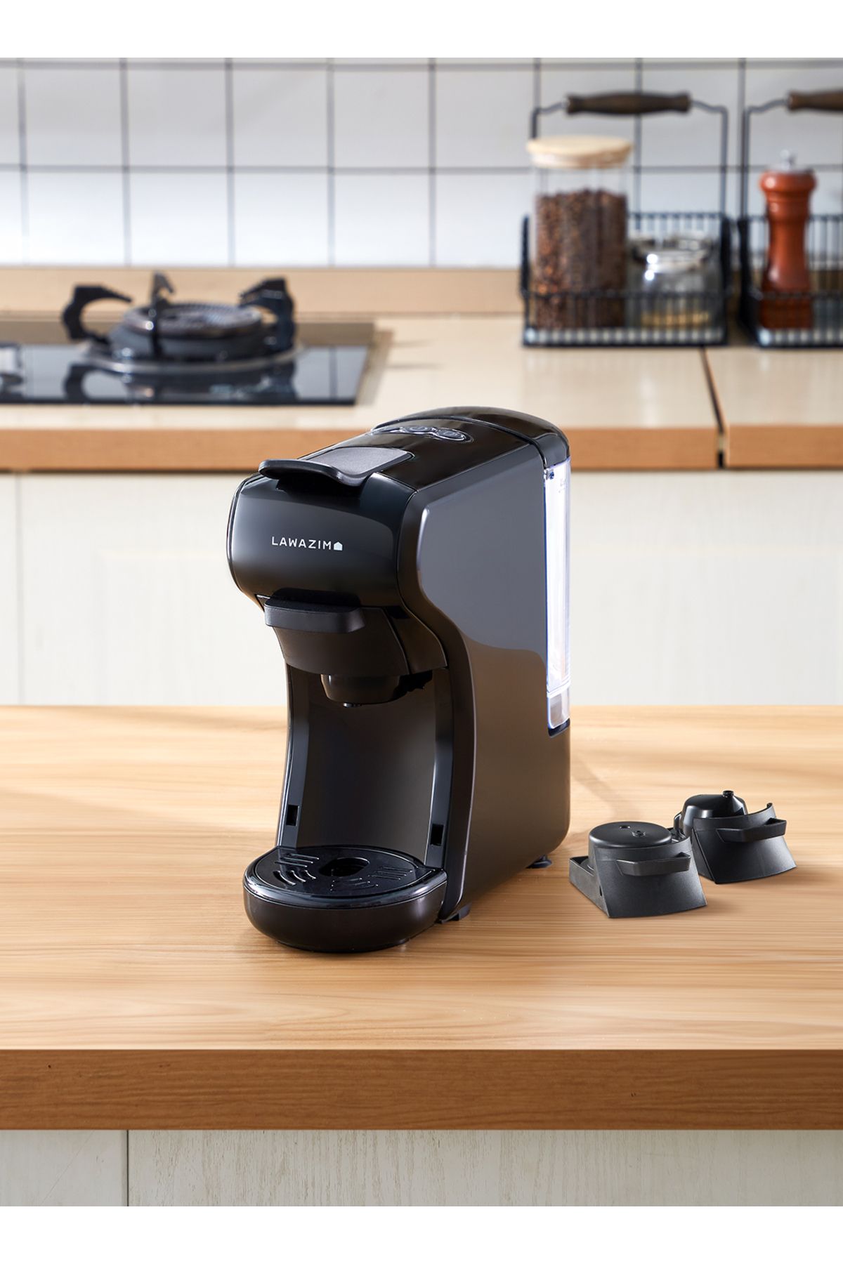 Lawazim-Multi-Capsule Coffee Machine - 3 in 1 Capsule Pod Maker with 19 Bar Pressure & 1650W Heating 6