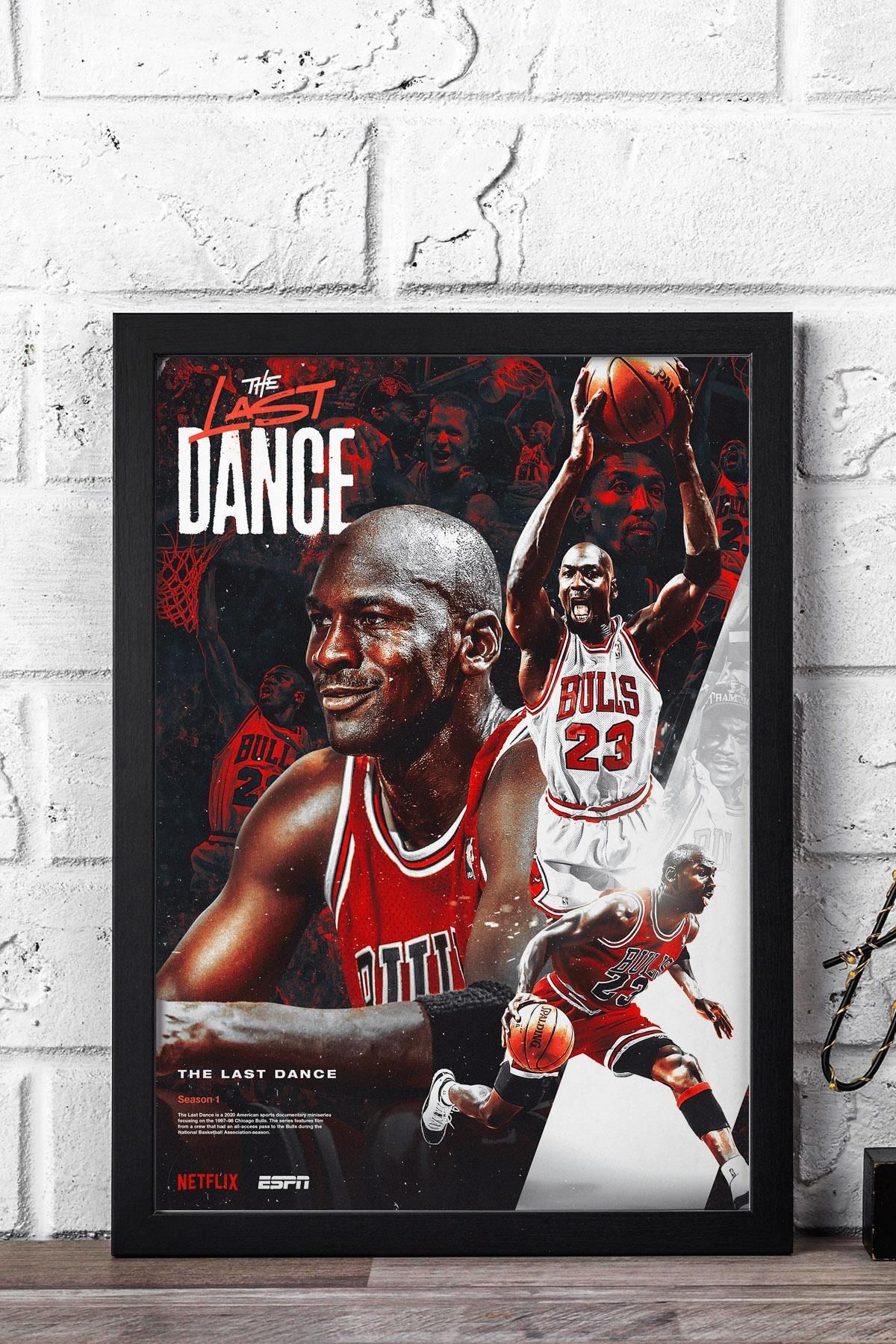 Saturn Michael Jordan Çerçeveli Tablo - The Last Dance Posteri Tablo