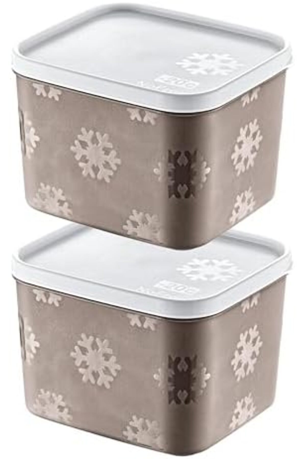 AC BOX-Set of 2 No Frost Storage Container Terra 1250 ml Ac Box 861931 2