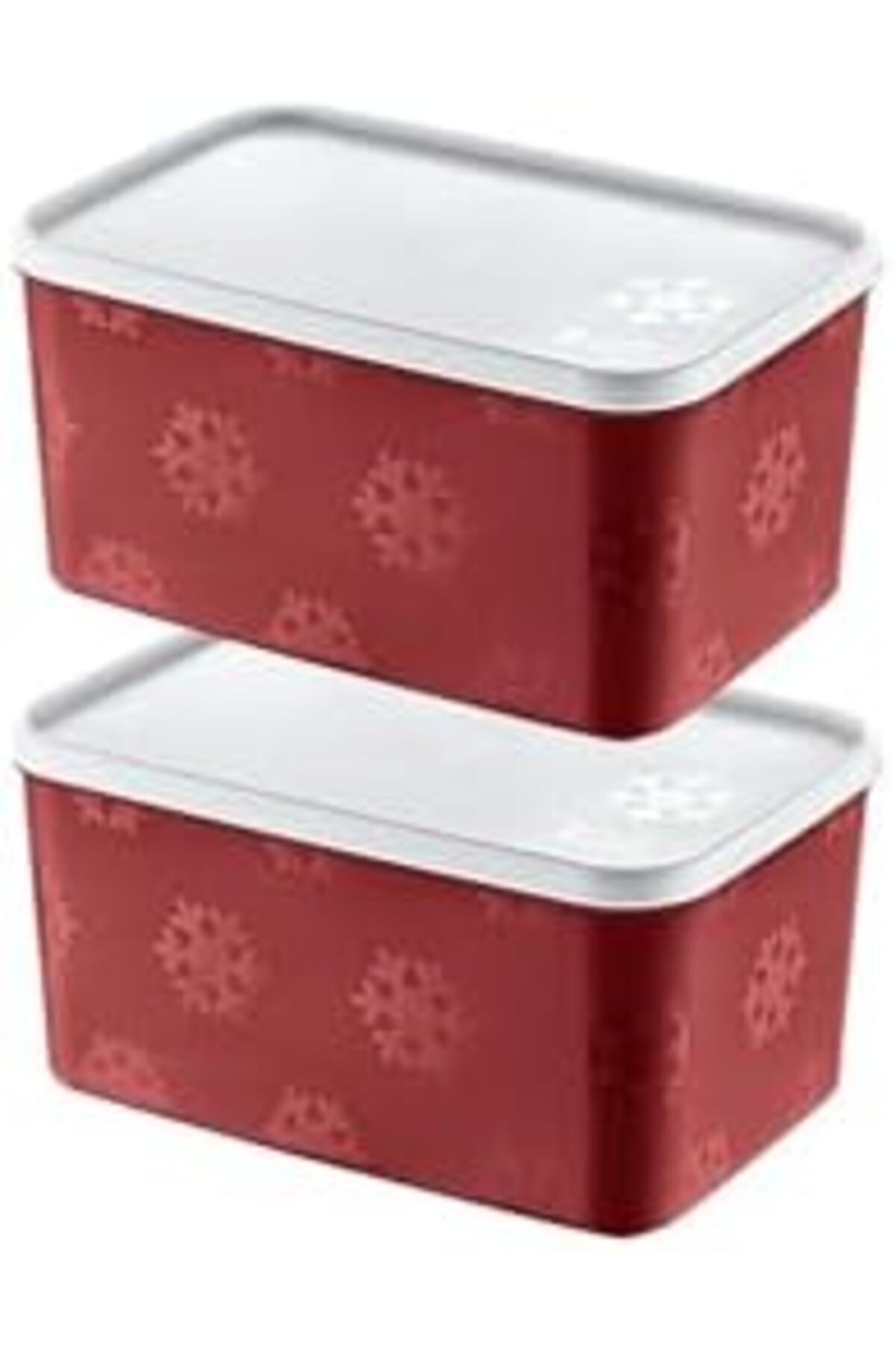 AC BOX-Set of 2 No Frost Storage Container Carmen 2600 ml Ac Box 861931 2
