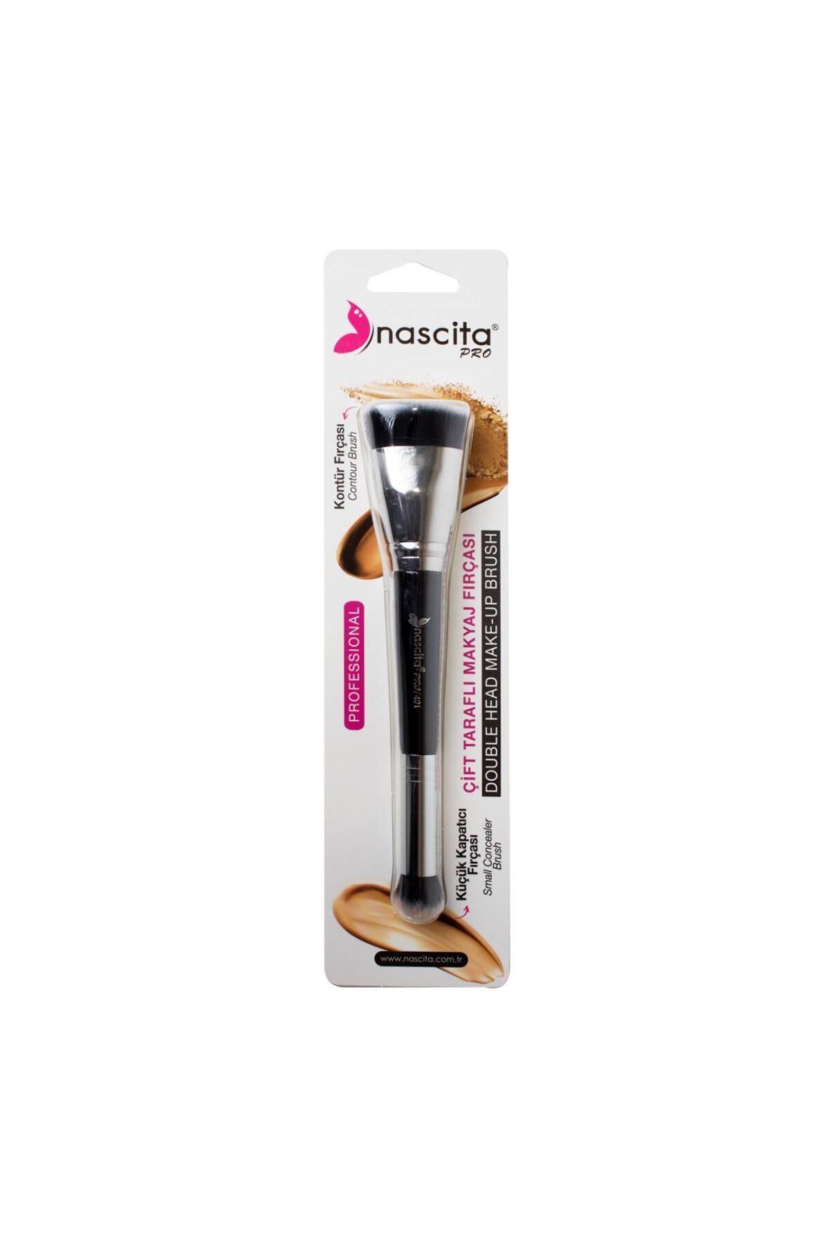 Çift Taraflı Makyaj Fırçası (Kontür&Kapatıcı) - 491 — NASBRUSH0491 — تصویر 2 از 2