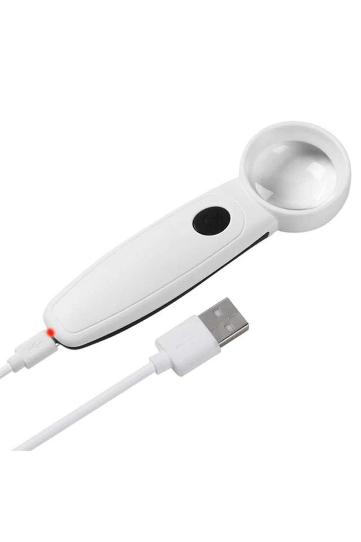 swilex USB LED Işıklı Büyüteç