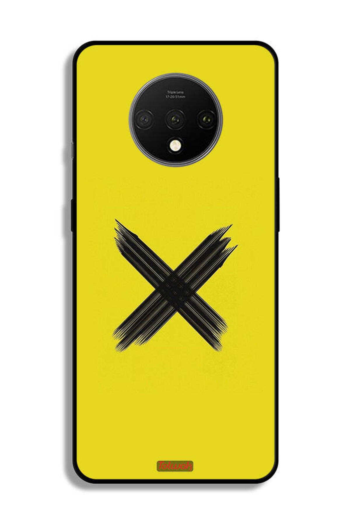 Tolwak-OnePlus 7T Protective Case Cover X Pattern 2