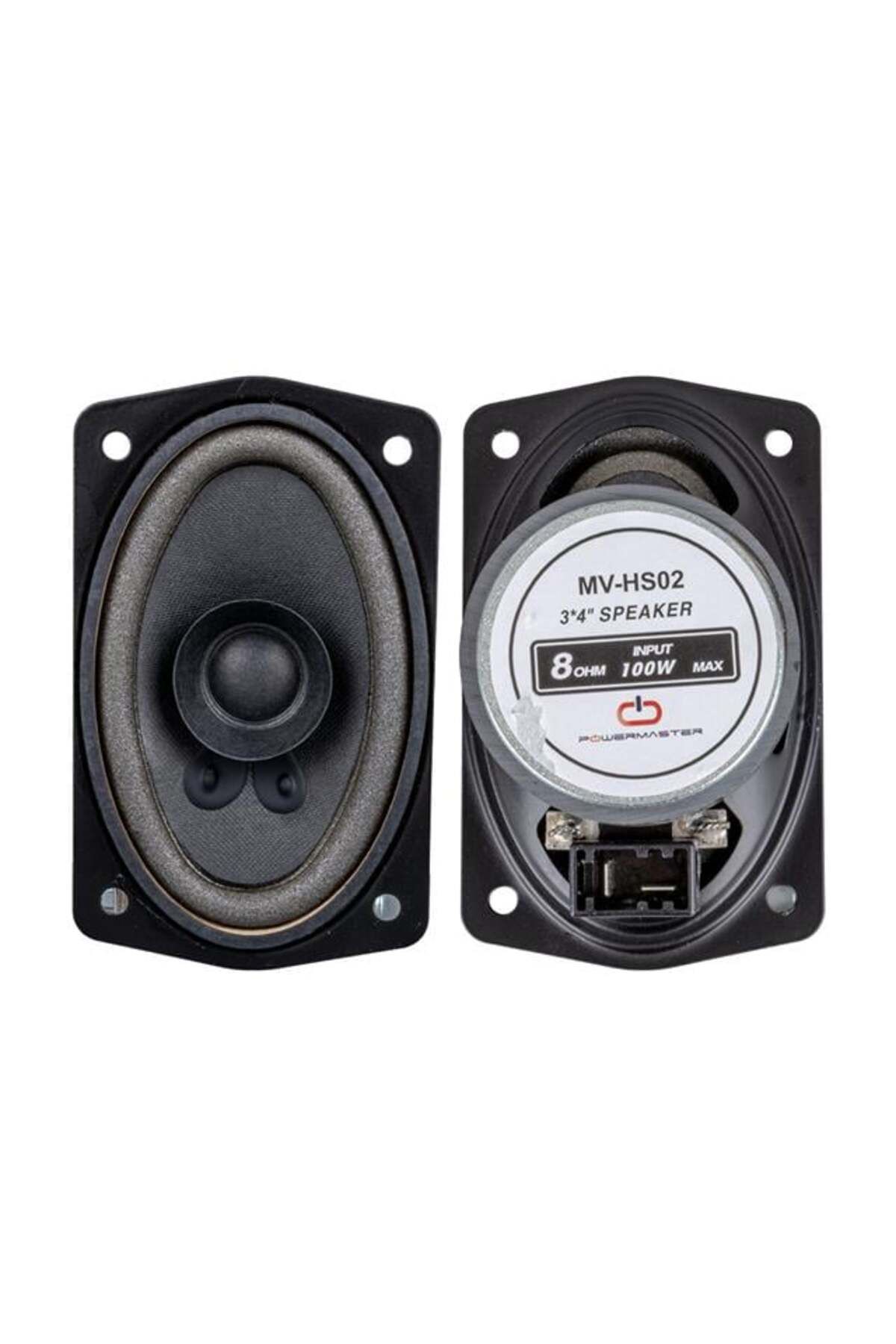 swilex HS02 3X4'' 7.5X10 Cm 8 Ohm Max 100 Watt Ova Oto Hoparlör