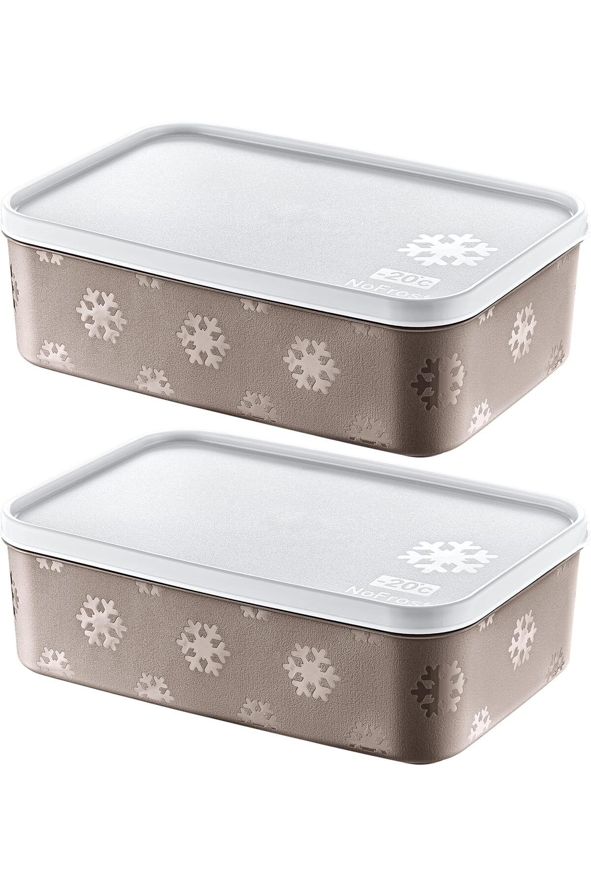 Mena Rise TuonShop 2'Li Set No Frost Saklama Kabı Terra 1600 ML 1122991